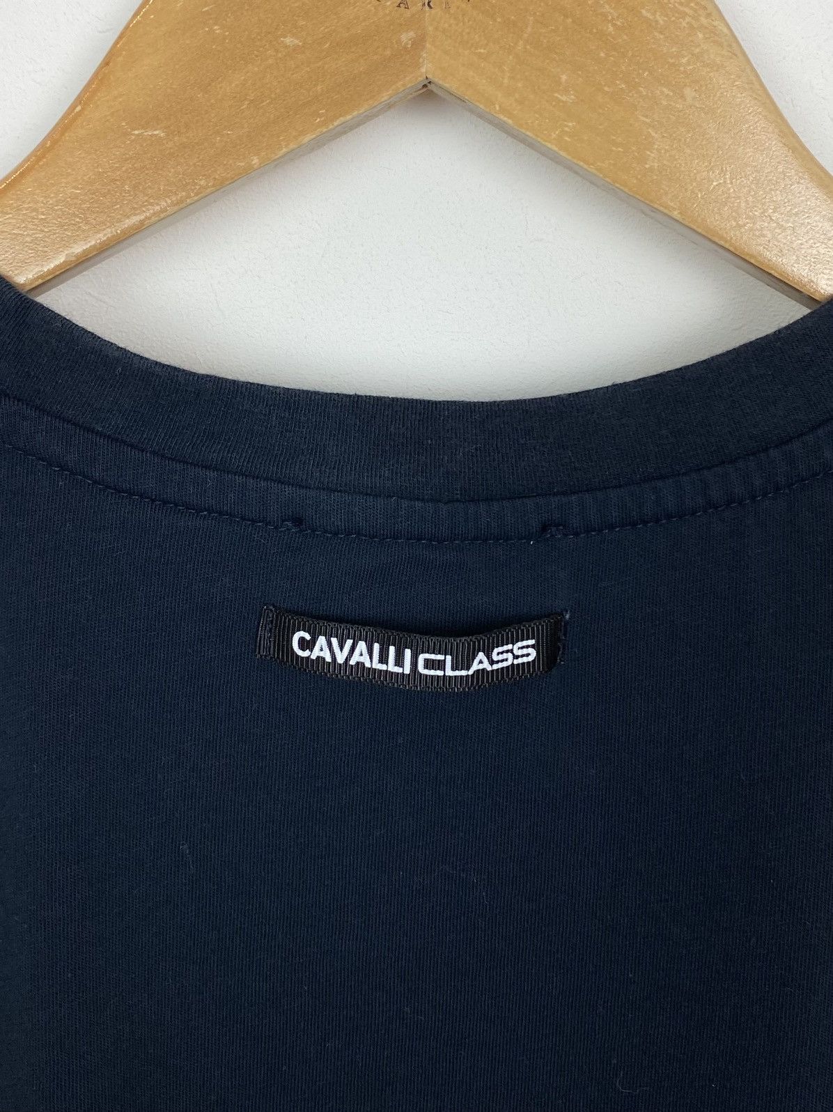 Roberto Cavalli Roberto Cavalli Class Short Sleeve T-Shirt Size XL Black Top Size US XL / EU 56 / 4 - 6 Thumbnail