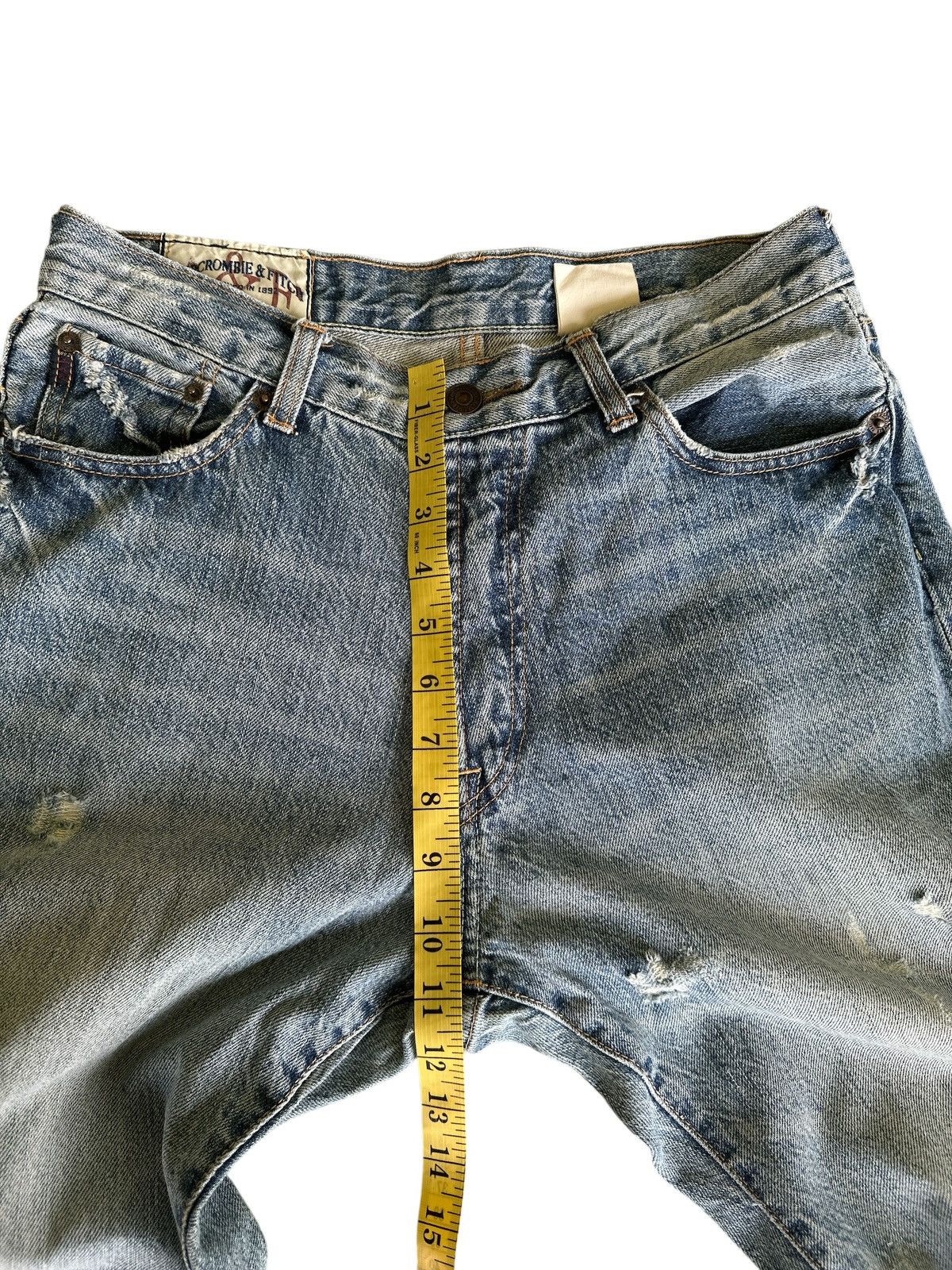 Japanese Brand Abercrombie & Fitfth Lightblue Denim🎌💥 Size US 30 / EU 46 - 7 Thumbnail
