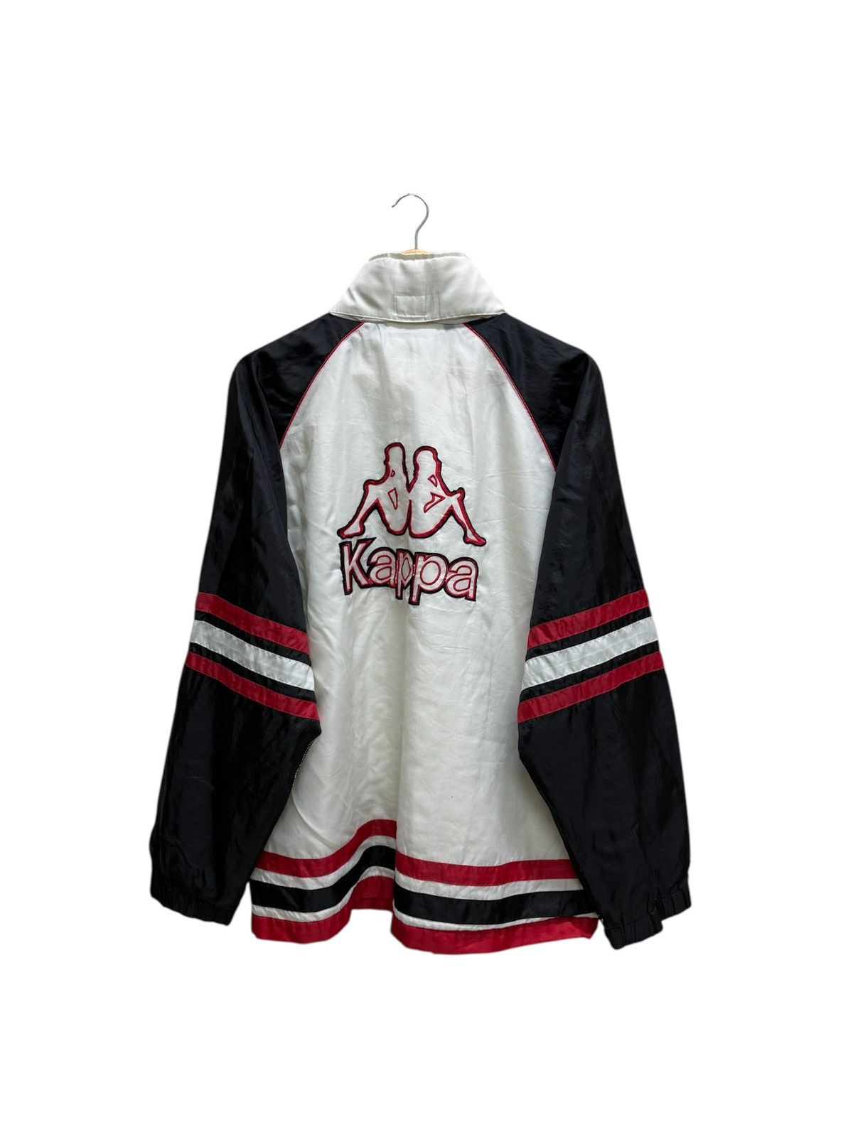 Kappa Vintage 90s Kappa Embroidery Logo Windbreaker Jacket Size US XXL / EU 58 / 5 - 1 Thumbnail
