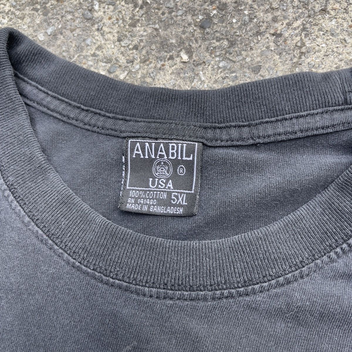Vintage Vintage Y2K ANABIL Black Blank Long Sleeve Shirt Size US XXL / EU 58 / 5 - 3 Thumbnail