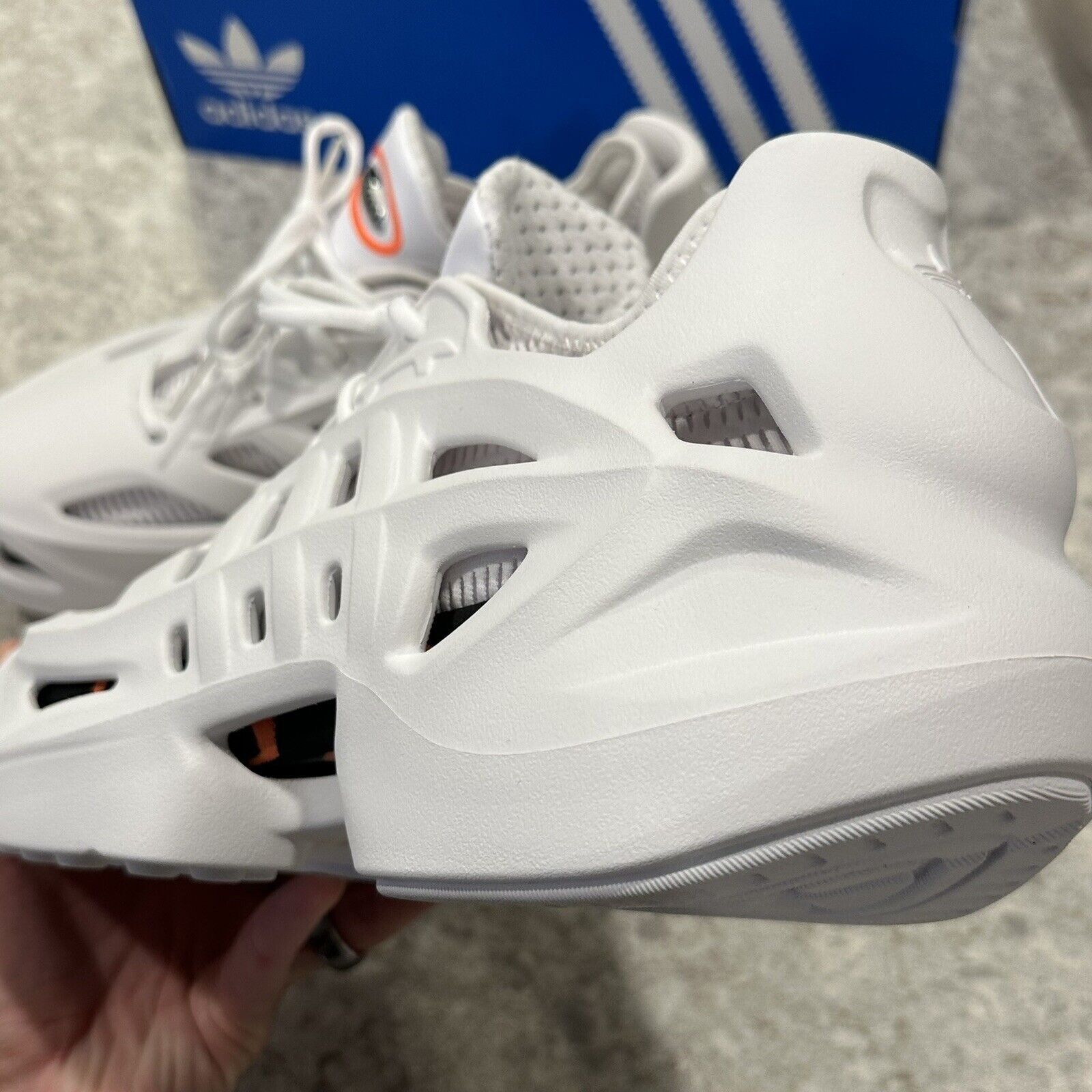 Adidas Size 11.5 - adidas AdiFOM Climacool Low Crystal White | Foam Size US 11.5 / EU 44-45 - 9 Thumbnail
