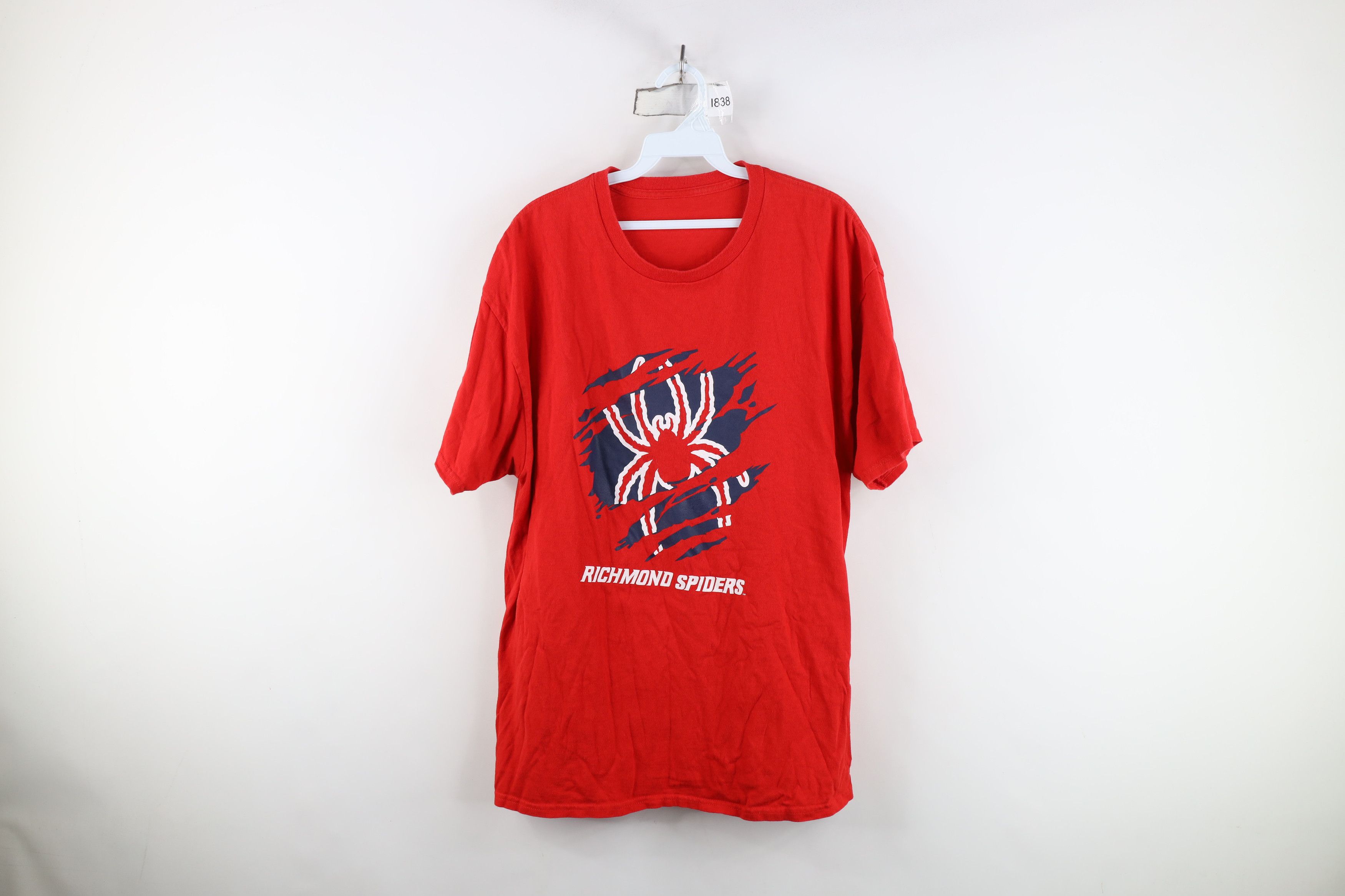 Vintage Vintage 90s Y2K University of Richmond Spiders T-Shirt Size US XL / EU 56 / 4 - 1 Thumbnail
