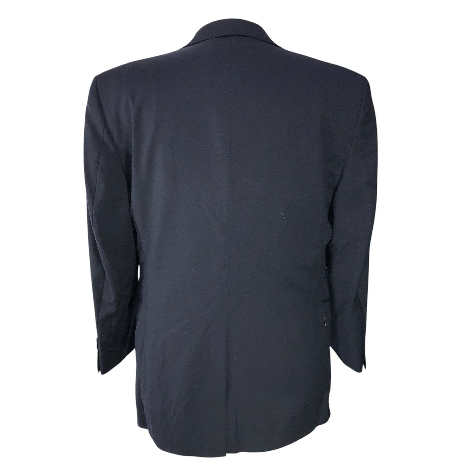Hart Schaffner Marx Hart Schaffner Marx HSM Sz 42R Sport Coat Jacket Blazer Navy Size 42R - 9 Thumbnail