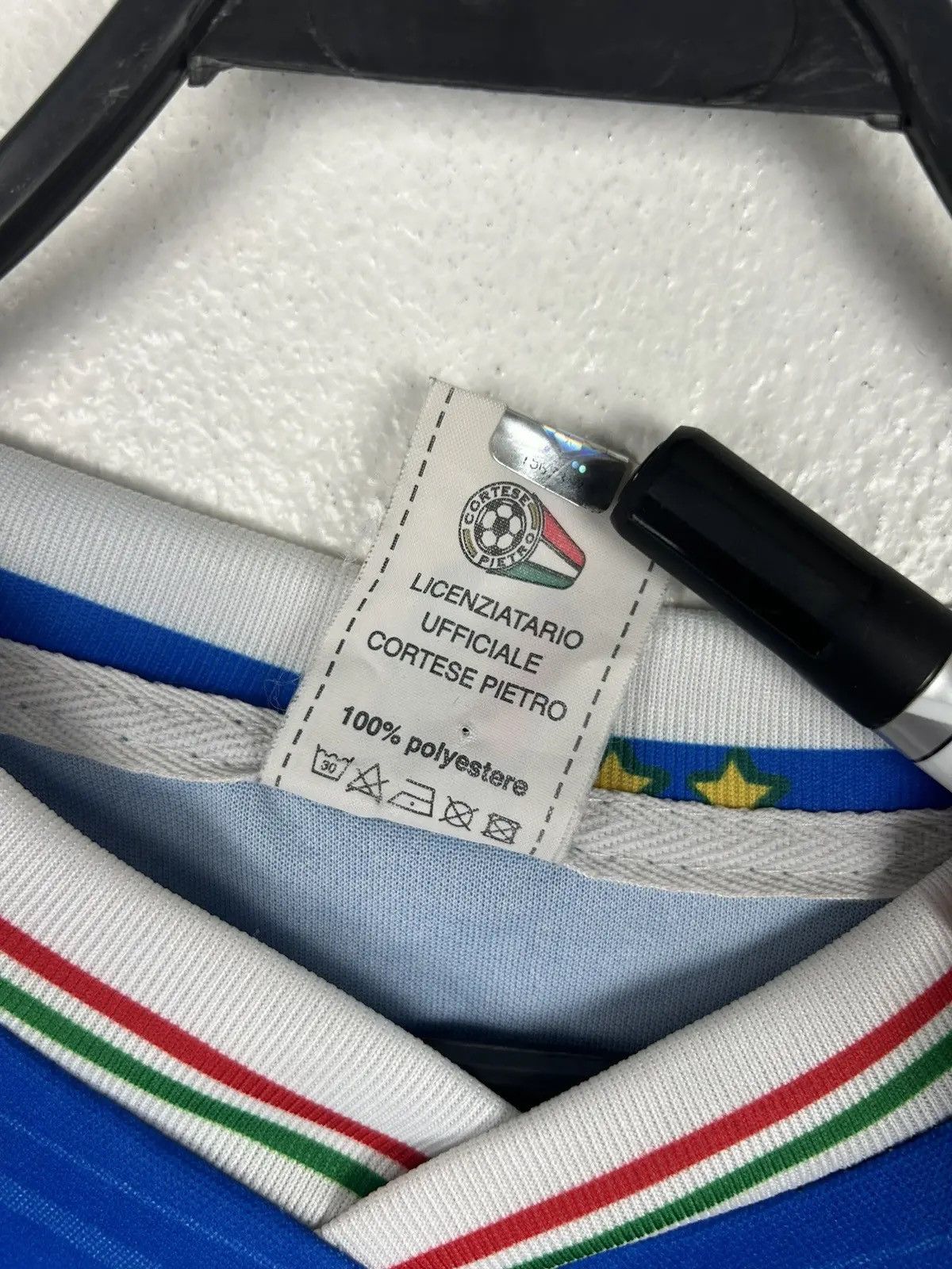 Vintage Vintage Italy National Team #9 Balotelli Licensed Jersey Size US S / EU 44-46 / 1 - 13 Thumbnail