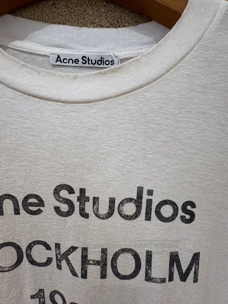 Acne Studios Acne Studios 1996 Short-Sleeve T-Shirt with Letter Print Size US XS / EU 42 / 0 - 3 Thumbnail