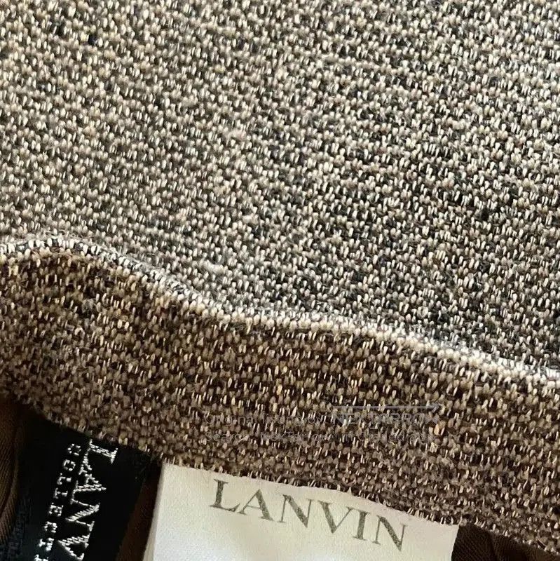 Lanvin LANVIN Brown Cotton Blend Short Skirt . Size 23" - 7 Thumbnail