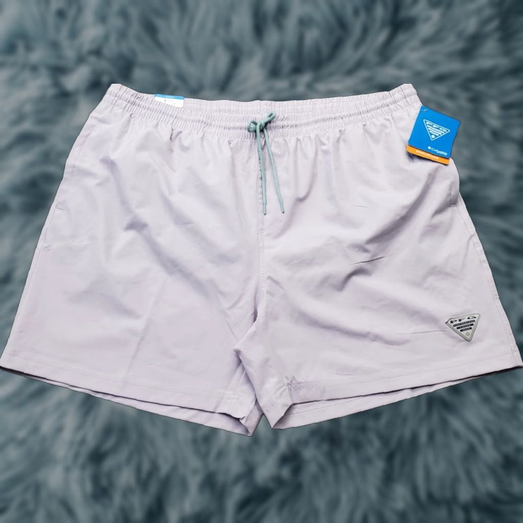 Vintage Columbia Mens PFG Rambler Swim Shorts XL Purple Lined Elastic Waist Size US 36 / EU 52 - 1 Thumbnail