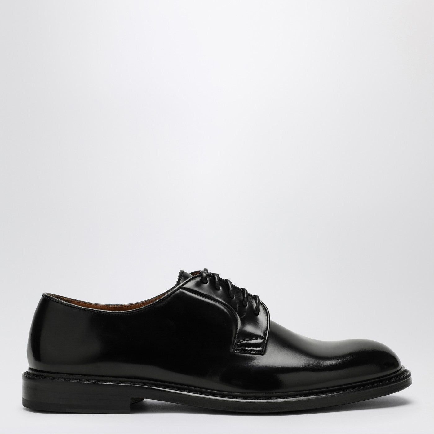 Doucal's Doucal's Low Black Leather Lace-Up Size US 10 / EU 43 - 1 Thumbnail