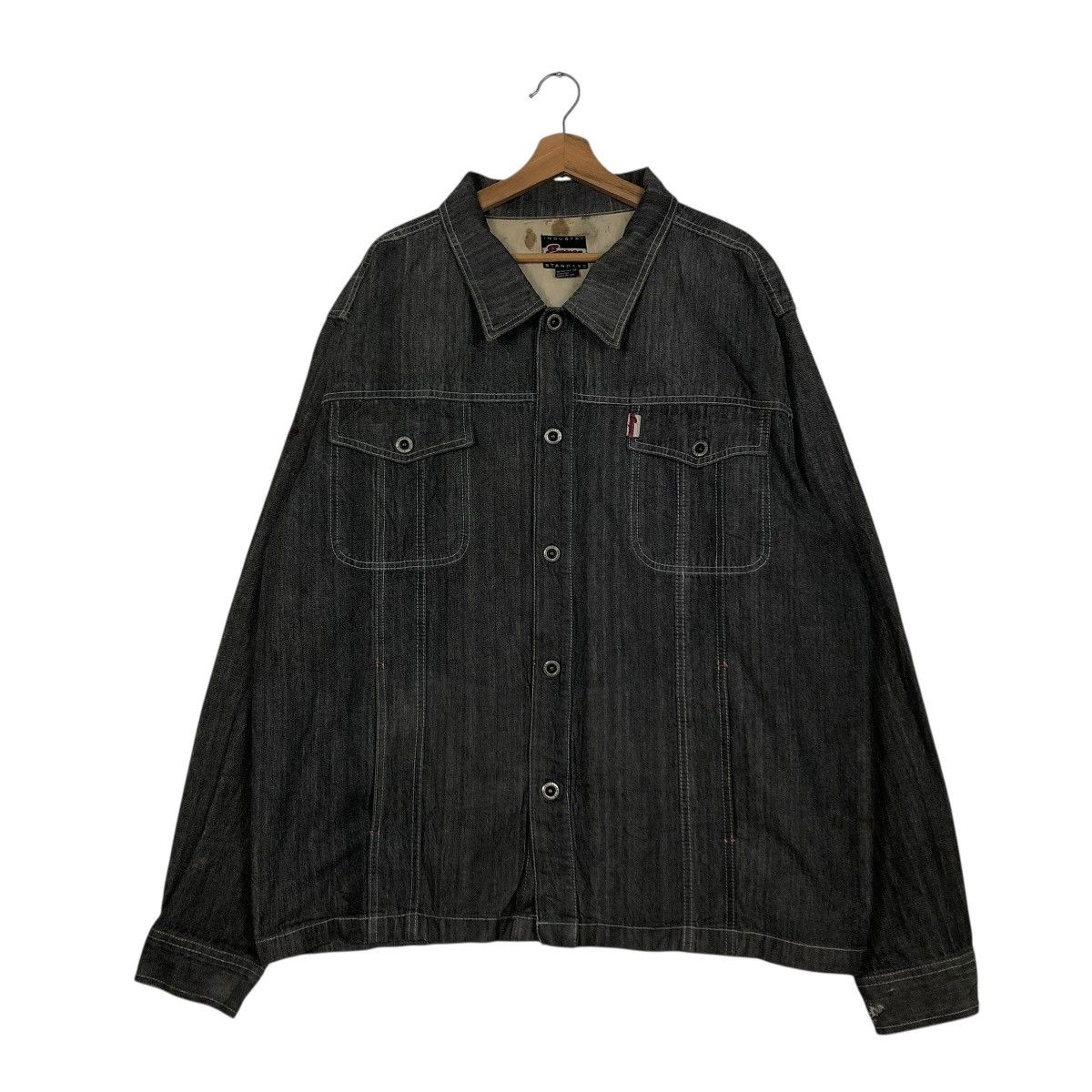 Vintage 🔥VINTAGE DENIM CHORE WORK JACKET ENYCEE ISSEY MIYAKE Size US XXL / EU 58 / 5 - 3 Thumbnail