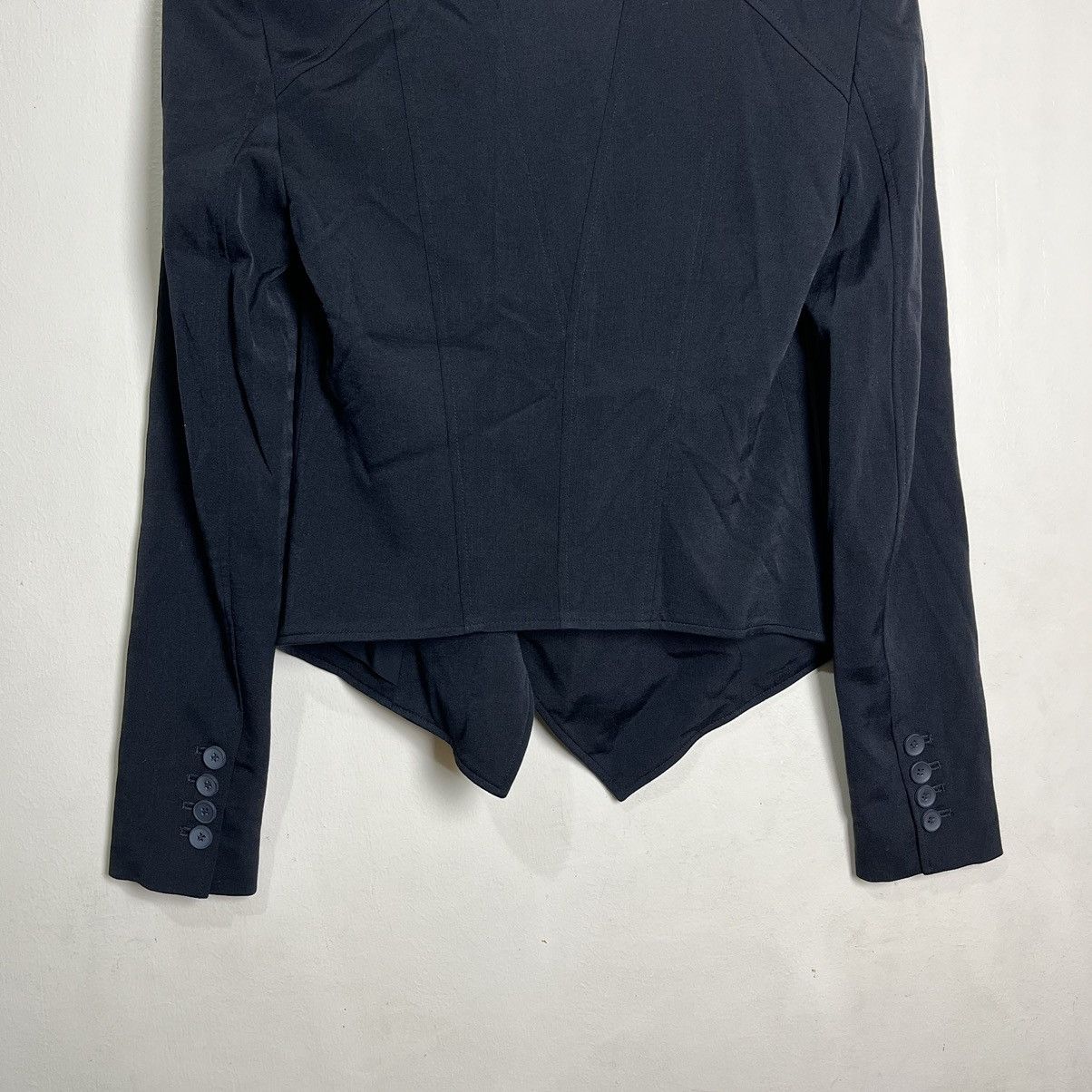Helmut Lang Helmut Lang Assymetrical Coat Size S / US 4 / IT 40 - 14 Thumbnail