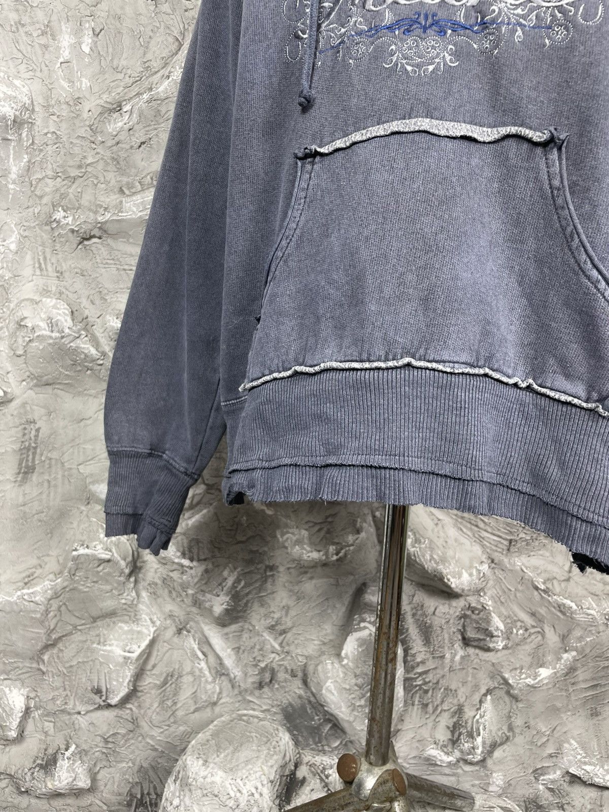 Japanese Brand Y2K Japanese Fade Fur Hoodie LGB Hysteric Glamour Style Size US M / EU 48-50 / 2 - 6 Thumbnail