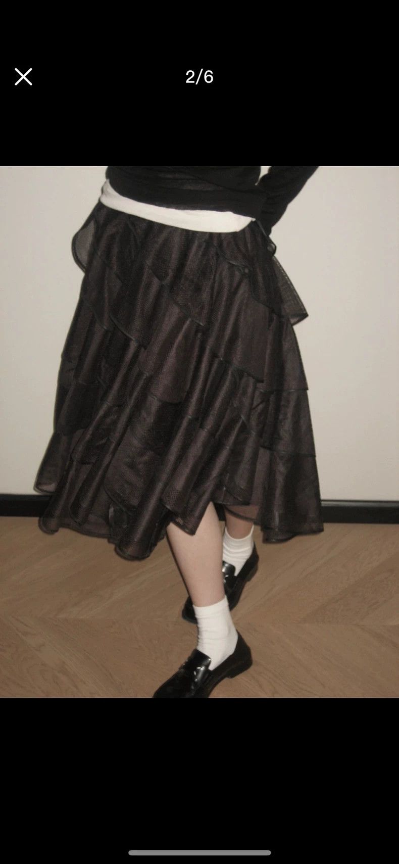 Comme des Garcons Comme Des Garcons size M Mesh Laminated Skirt Size 25" / US 0 / IT 36 - 5 Thumbnail