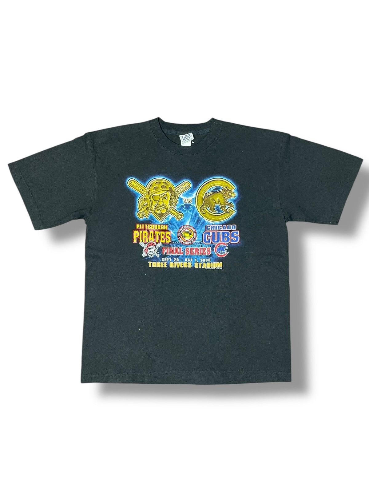 MLB × Salem Sportswear × Vintage Vintage MLB Pirates Vs Cubs Shirt Size US XL / EU 56 / 4 - 1 Thumbnail
