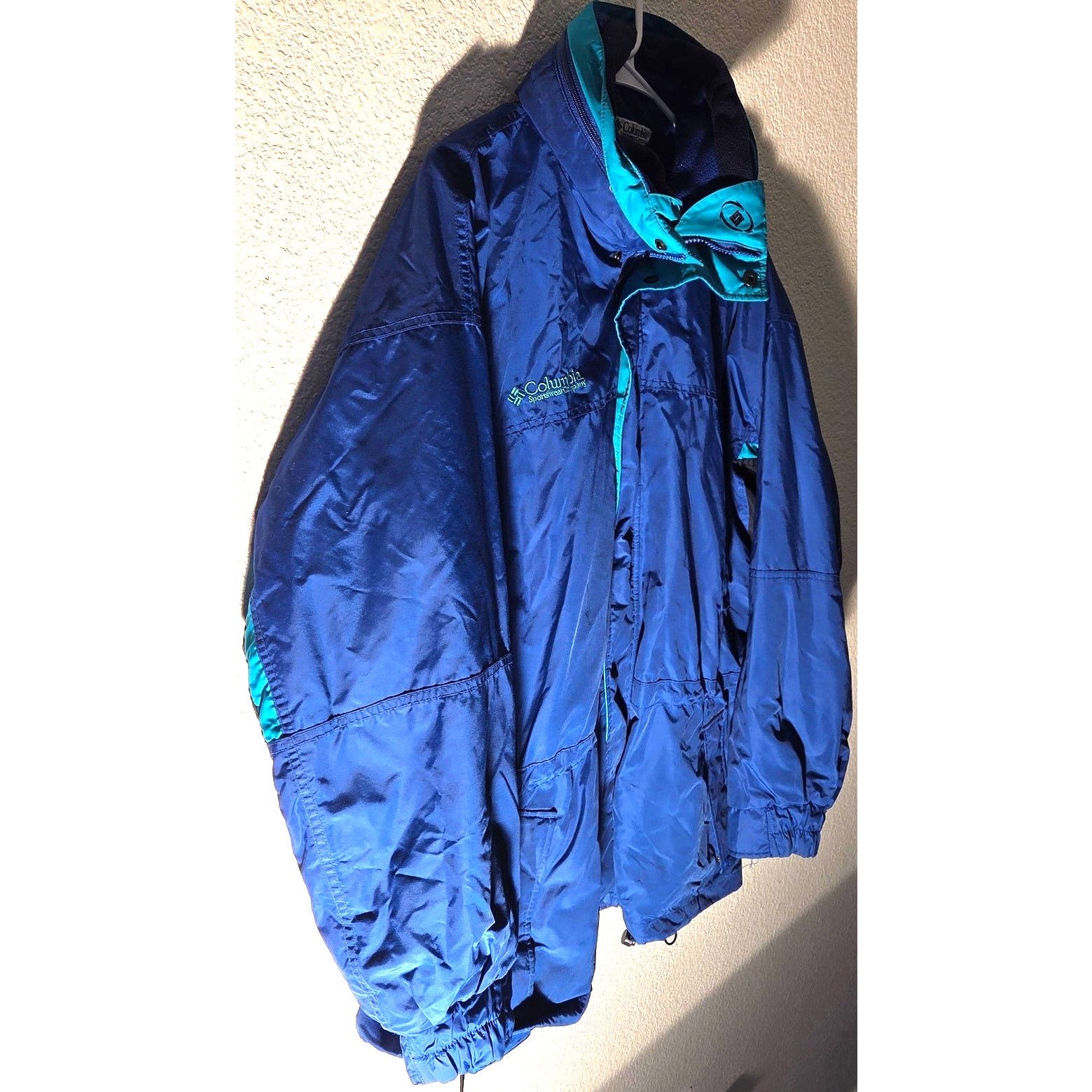Columbia Vintage Columbia Two-Tone Athletic Jacket - Men's Large Size US L / EU 52-54 / 3 - 2 Thumbnail