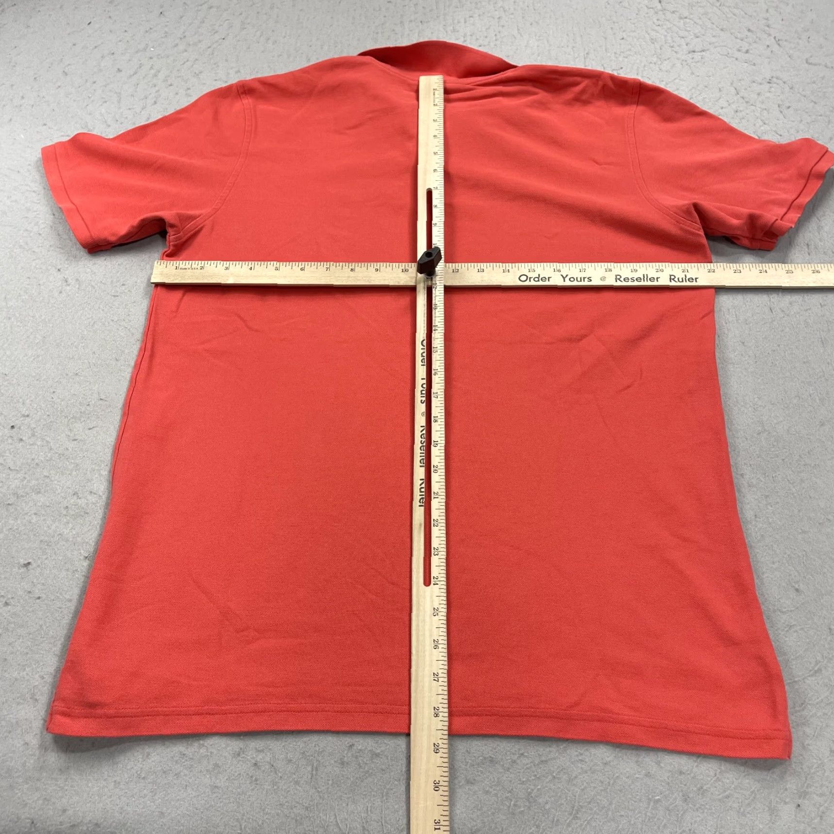 Psycho Bunny Psycho Bunny Polo Shirt Mens XL Red Solid 100% Pima Cotton Logo Polo Shirt Casual Mens XL Red Size US XL / EU 56 / 4 - 6 Thumbnail