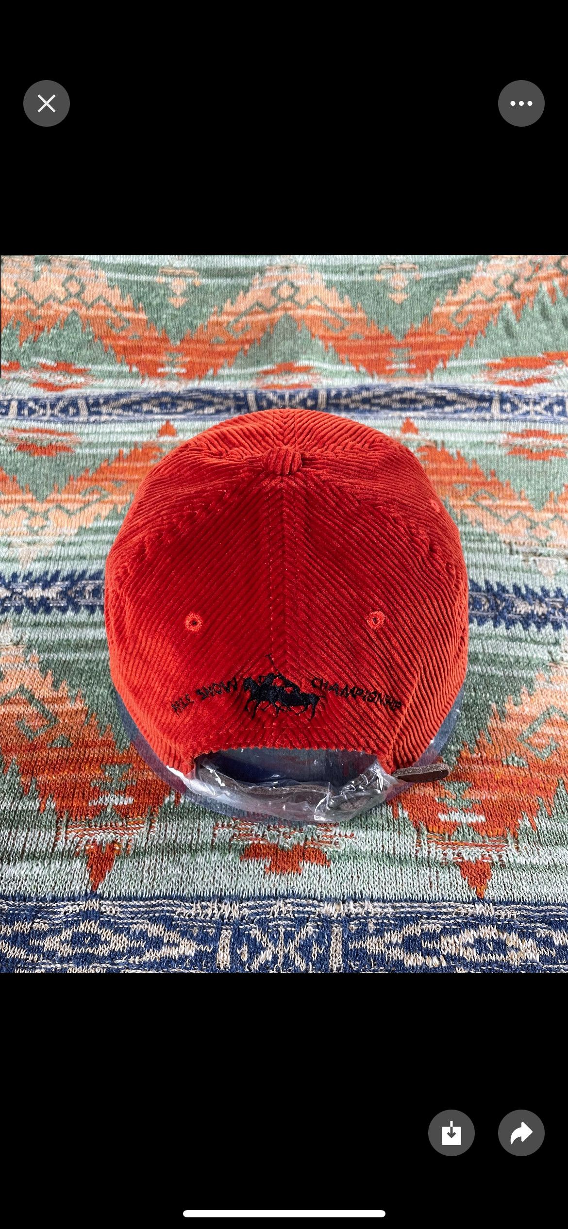 Polo Ralph Lauren Polo Ralph Lauren corduroy rare baseball hat baseball cap Size ONE SIZE - 3 Thumbnail