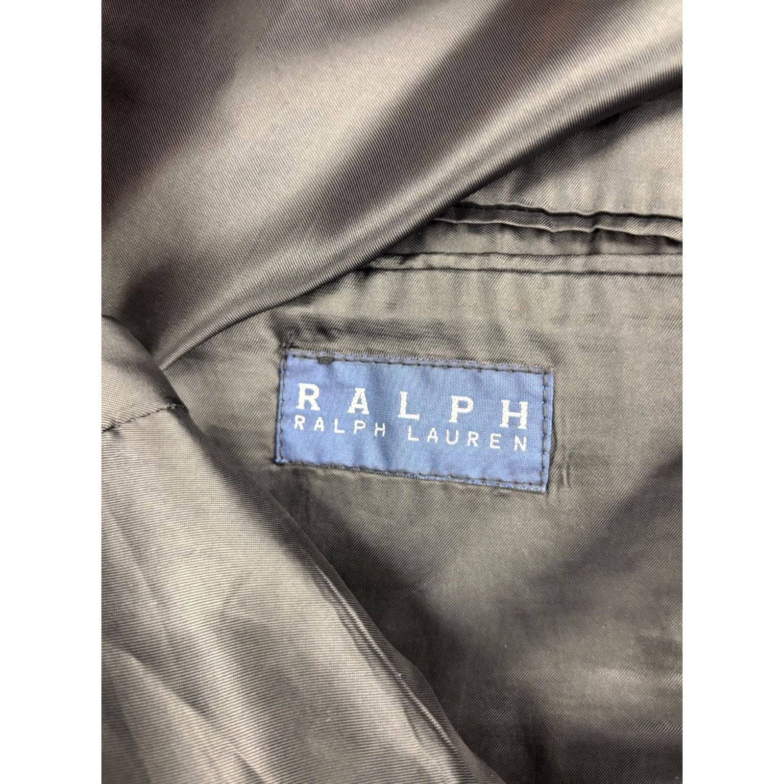 Ralph Lauren VINTAGE Ralph Lauren Dillards Blazer Jacket Men 44R Black Sport Coat Blazer / 2 Piece Suit Jacket Shirt? Size 44R - 6 Thumbnail