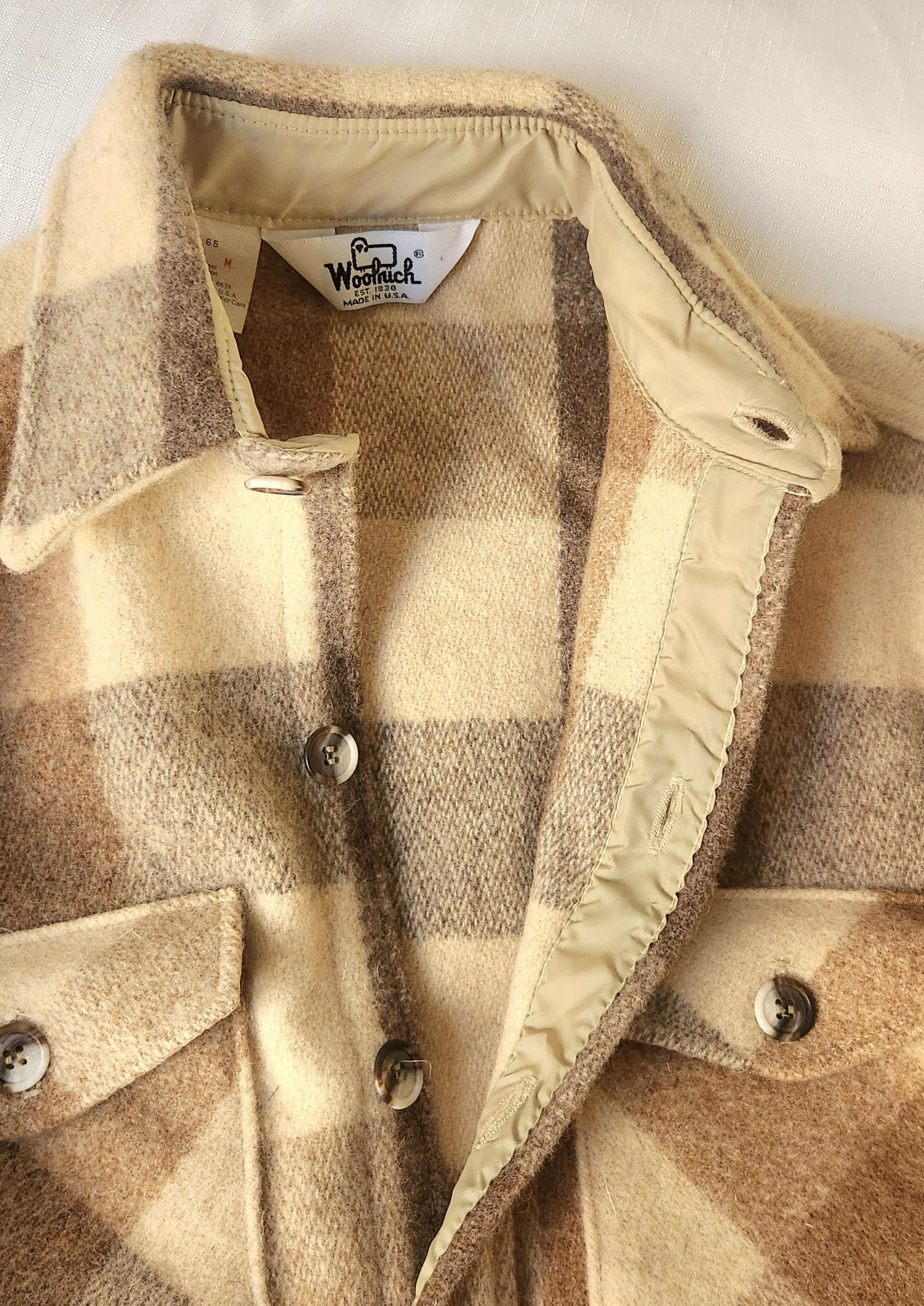 Woolrich Woolen Mills Woolrich True Vintage Medium Brown Wool Blend Buffalo Plaid Size US M / EU 48-50 / 2 - 16 Thumbnail