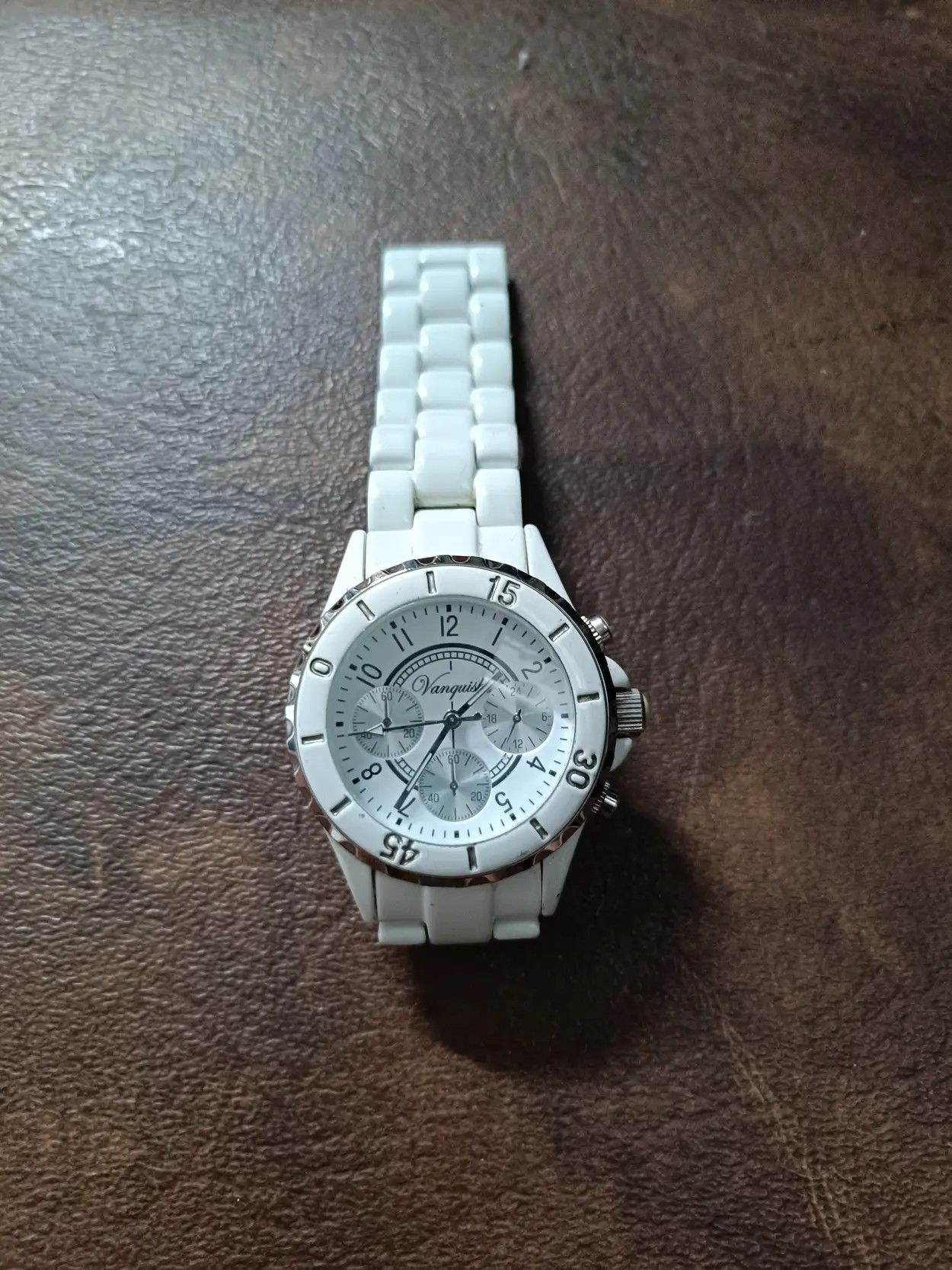 Vanquish Vanquish japan ceramic triple calendar quartz watch Size ONE SIZE - 2 Thumbnail