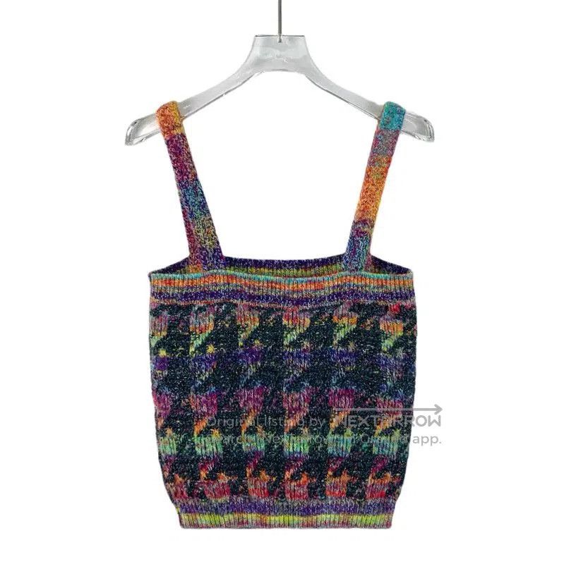Chanel Chanel Colorful Wool Women's T-Shirt . Size XS / US 0-2 / IT 36-38 - 2 Thumbnail