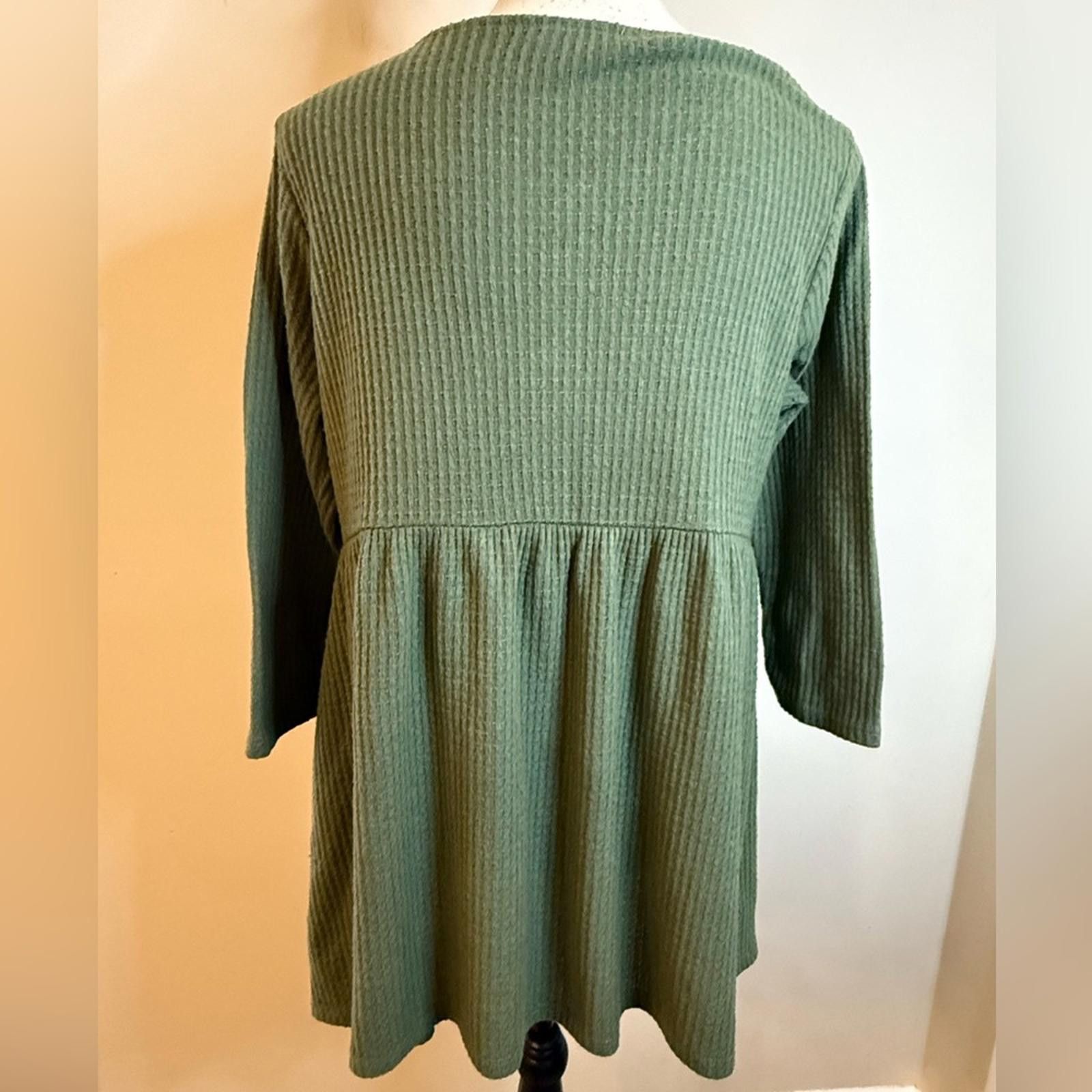 Etro Entro green textured tunic top front pockets SZ SM Size S / US 4 / IT 40 - 4 Thumbnail