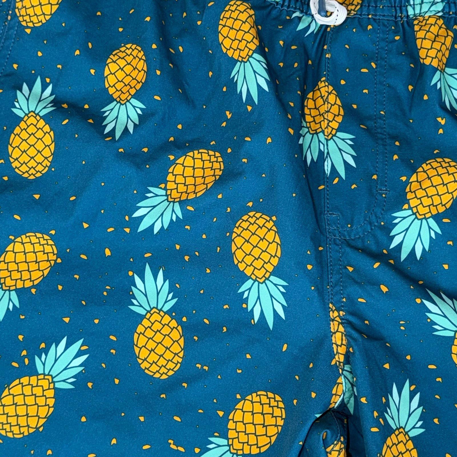 Other Elysian Supply Company Pineapple Medium Print Swim Shorts Size US 32 / EU 48 - 2 Thumbnail