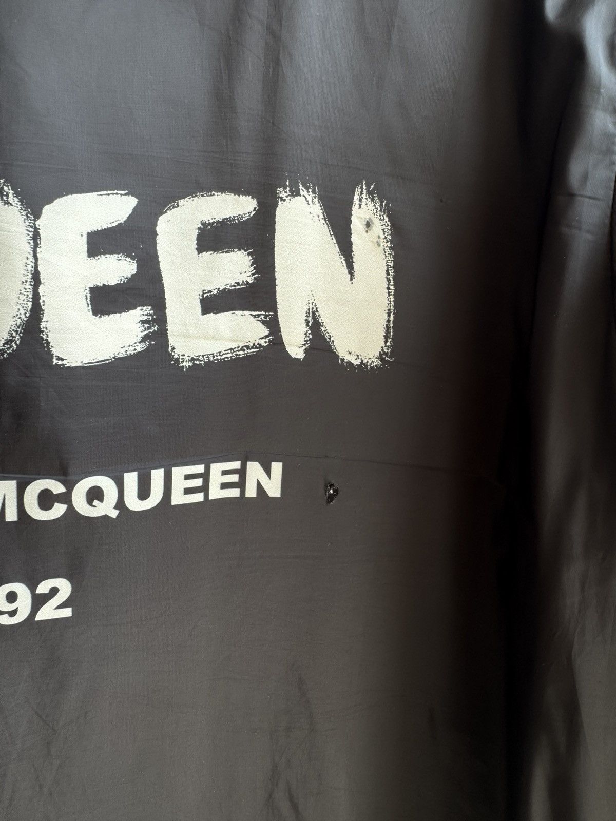 Alexander McQueen Alexander McQueen Graffiti Logo Blouson Jacket Black Size US M / EU 48-50 / 2 - 3 Thumbnail