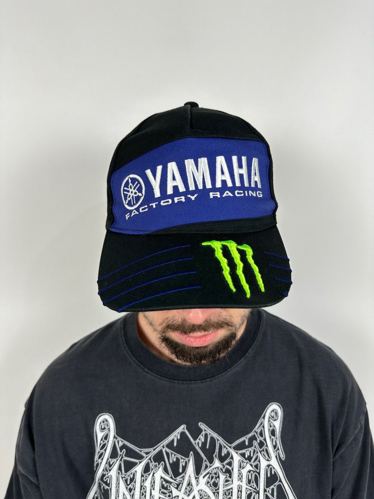 Vintage Yamaha Valentino Rossi Official Product Racing Cap