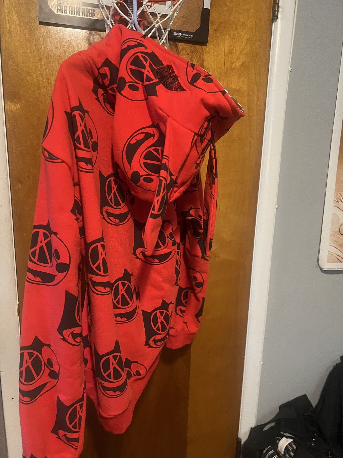 Other Introvert Studios Red “Psycho Zip-up Hoodie” Size US L / EU 52-54 / 3 - 2 Thumbnail