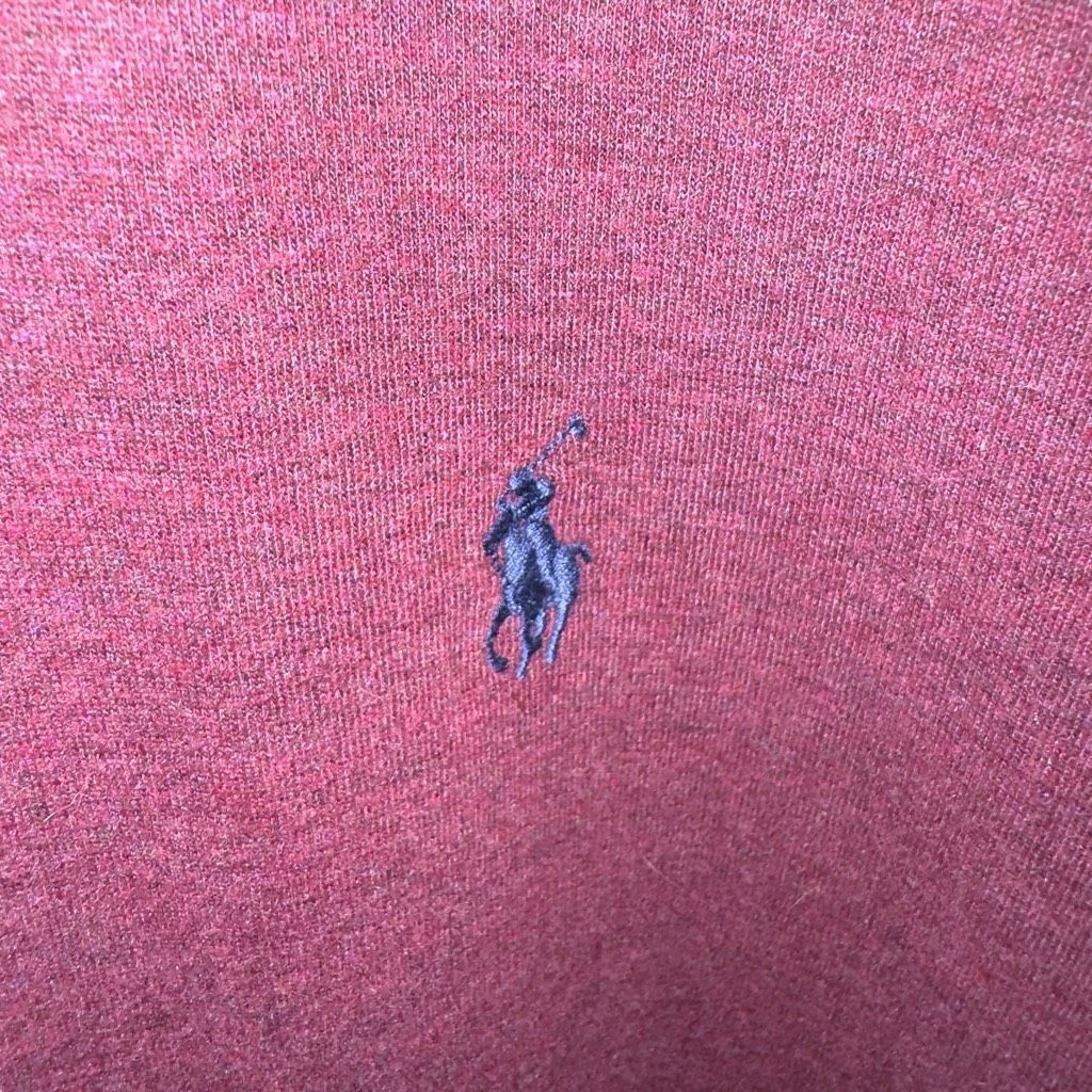 Polo Ralph Lauren Burgundy Red Polo Ralph Lauren 1/4 Zip Sweater Size XXL Size US XXL / EU 58 / 5 - 3 Thumbnail