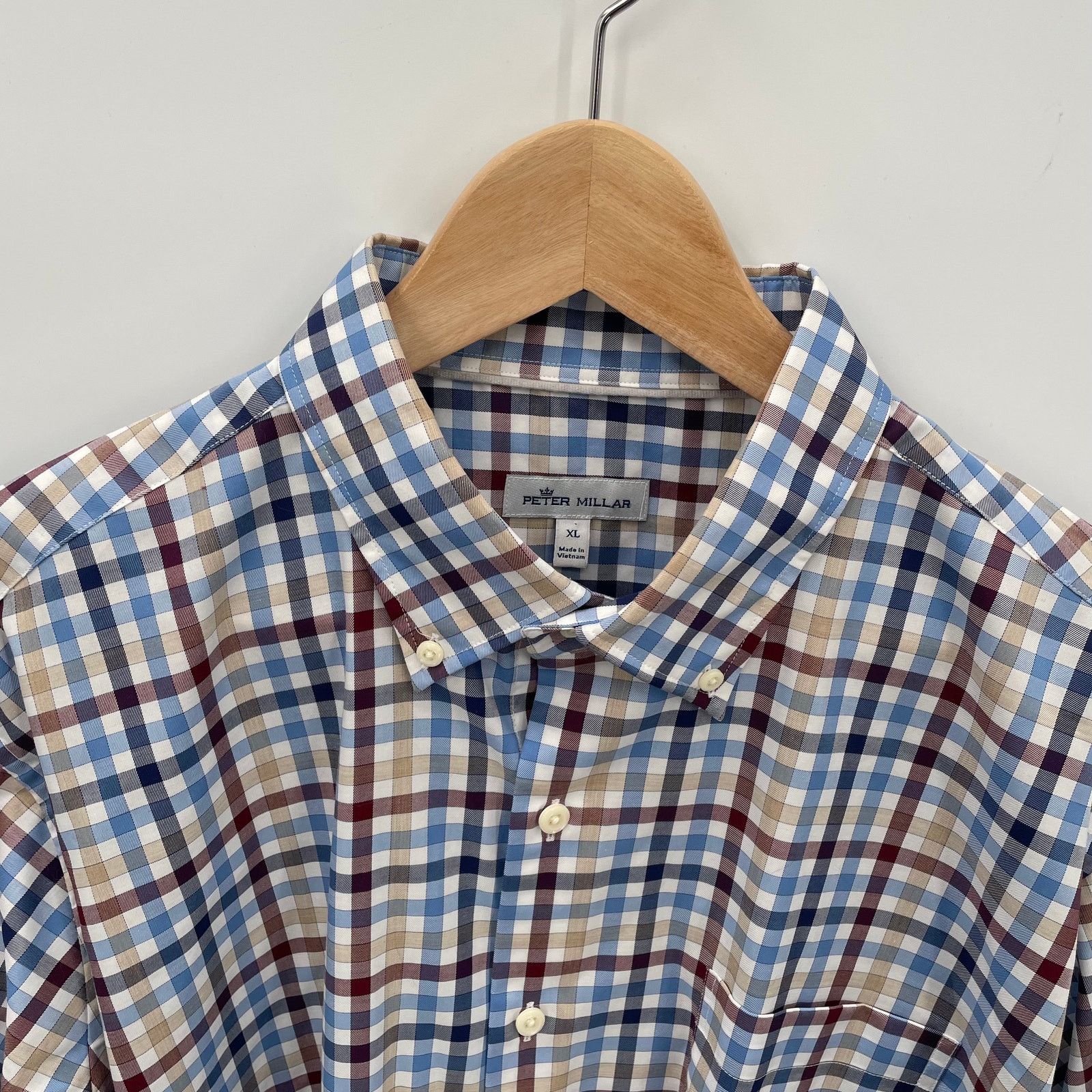 Peter Millar PETER MILLAR Premium Cotton Button Down Shirt // XL Size US XL / EU 56 / 4 - 3 Thumbnail
