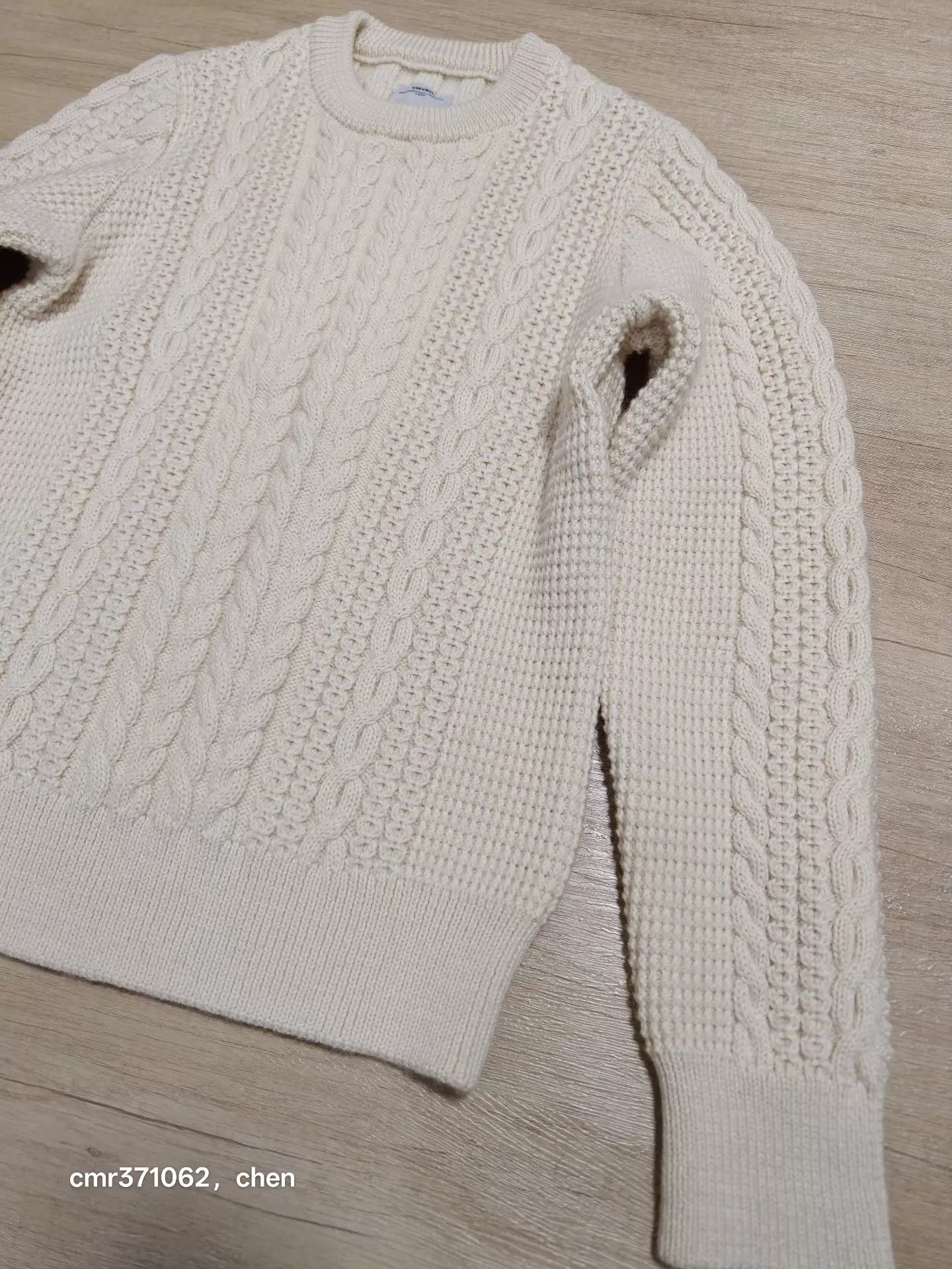 Visvim visvim 17aw spot fisherman cable knit ivory2 2 95N Slim Size US M / EU 48-50 / 2 - 3 Thumbnail