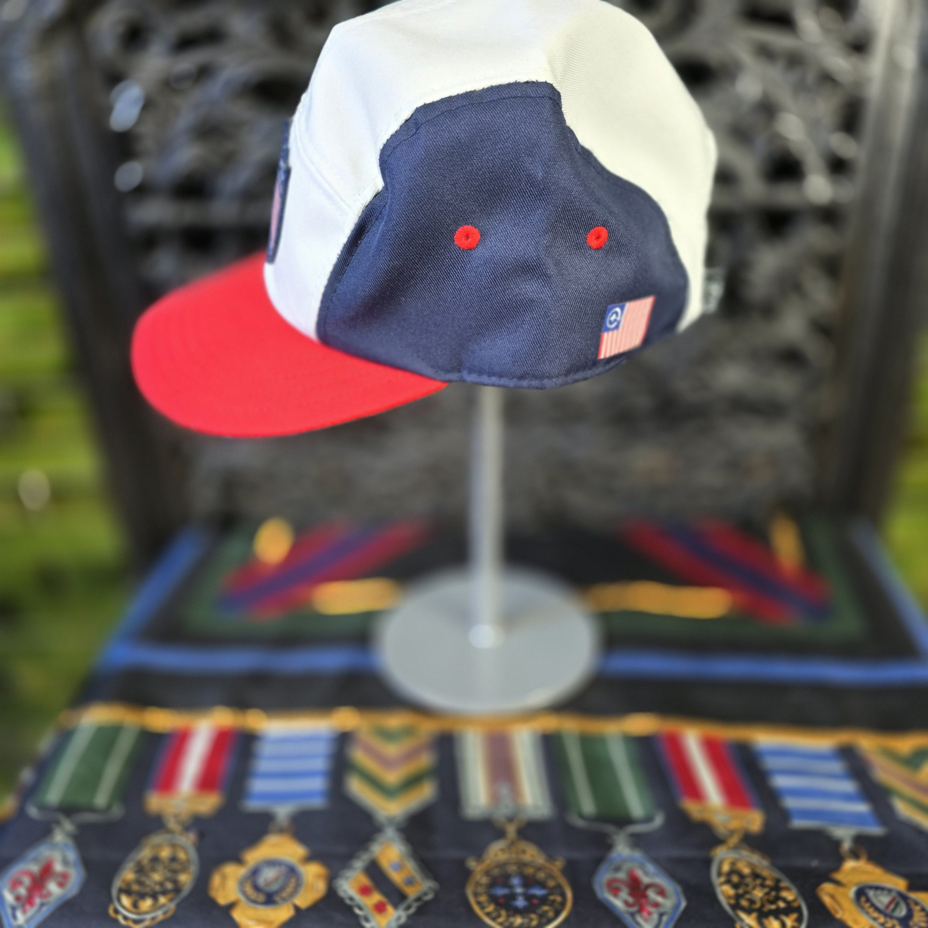 LRG LRG Lifted Research Group True Heads USA 5-Panel Hat OS Size ONE SIZE - 2 Thumbnail