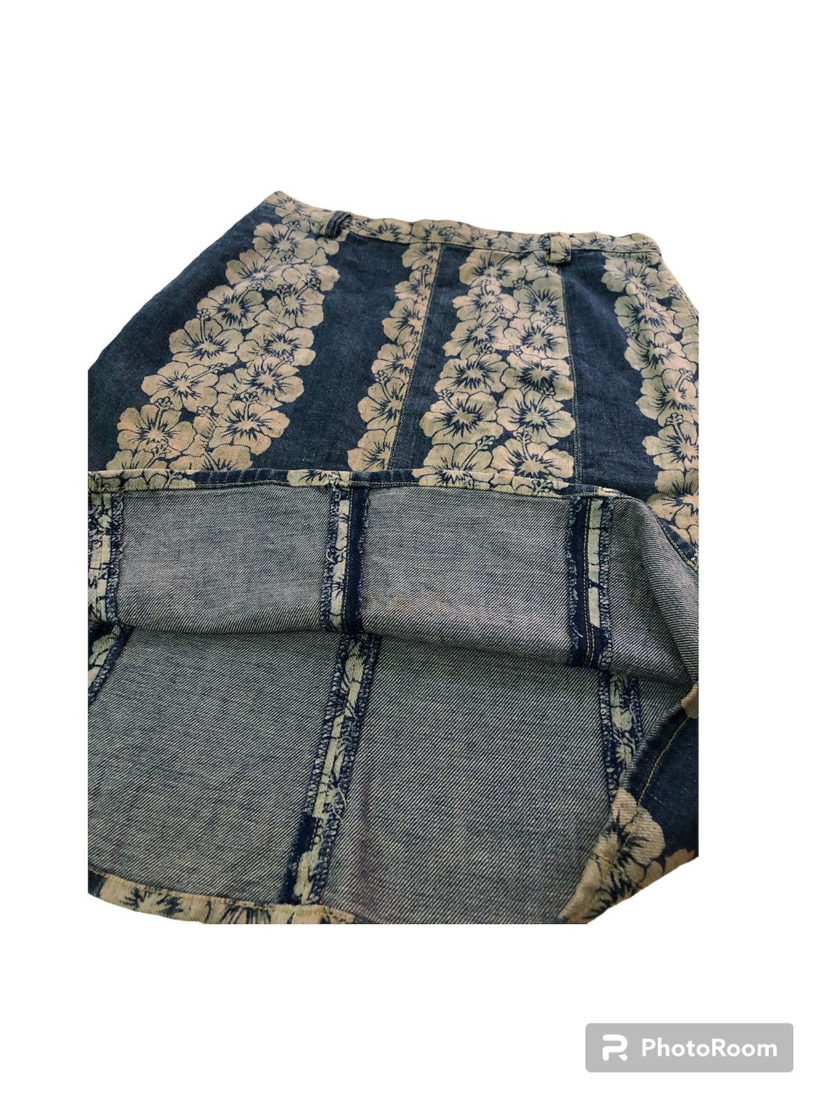 Hysteric Glamour × Japanese Brand Vintage Hysteric Glamour Mini Skirt Fullprint Hibiscus Size 25" / US 0 / IT 36 - 4 Thumbnail