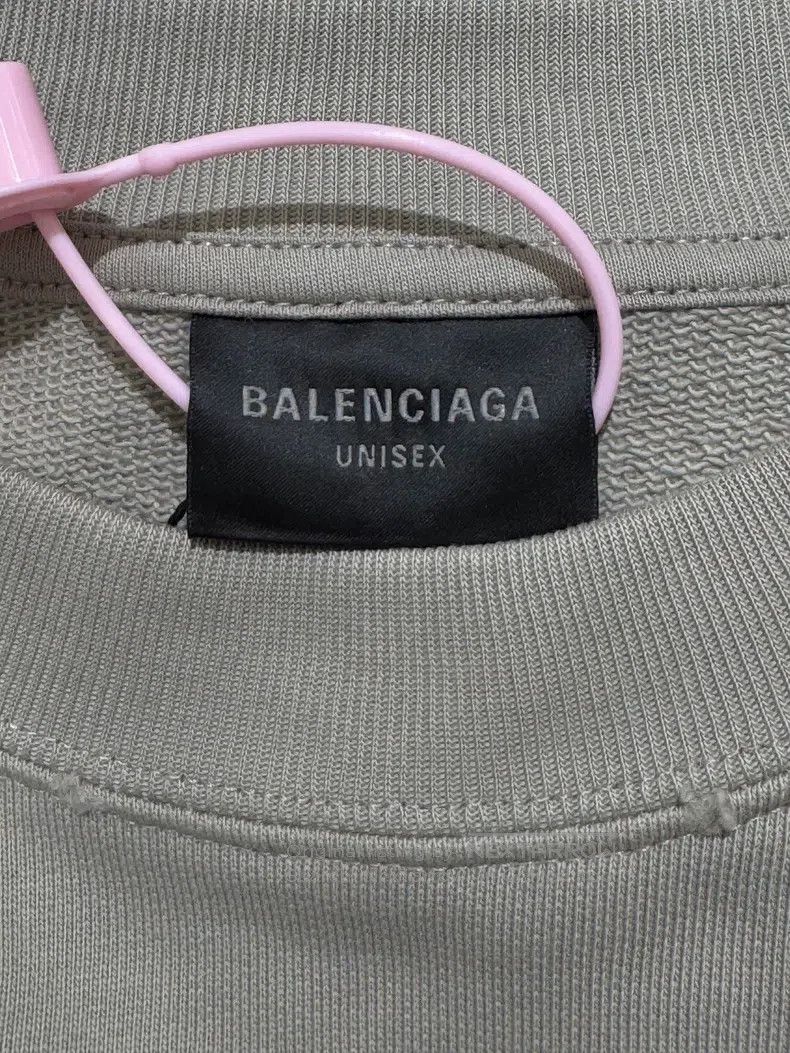 Balenciaga Balenciaga Logo Letter Embroidered Round Neck Long Sleeve Size US XS / EU 42 / 0 - 6 Thumbnail