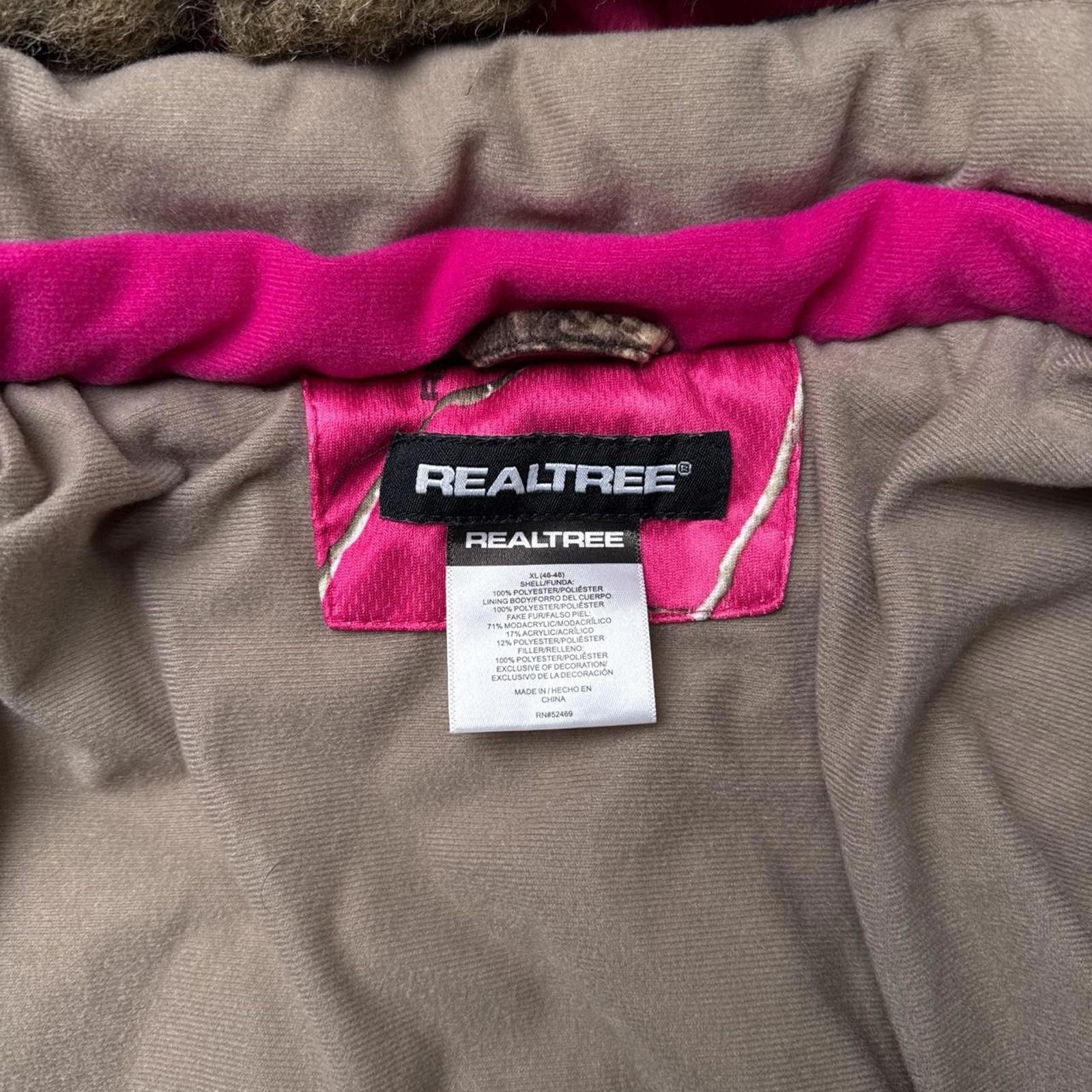 Realtree Y2K Realtree Hooded Polar Camo Jacket Size XL / US 12-14 / IT 48-50 - 6 Thumbnail