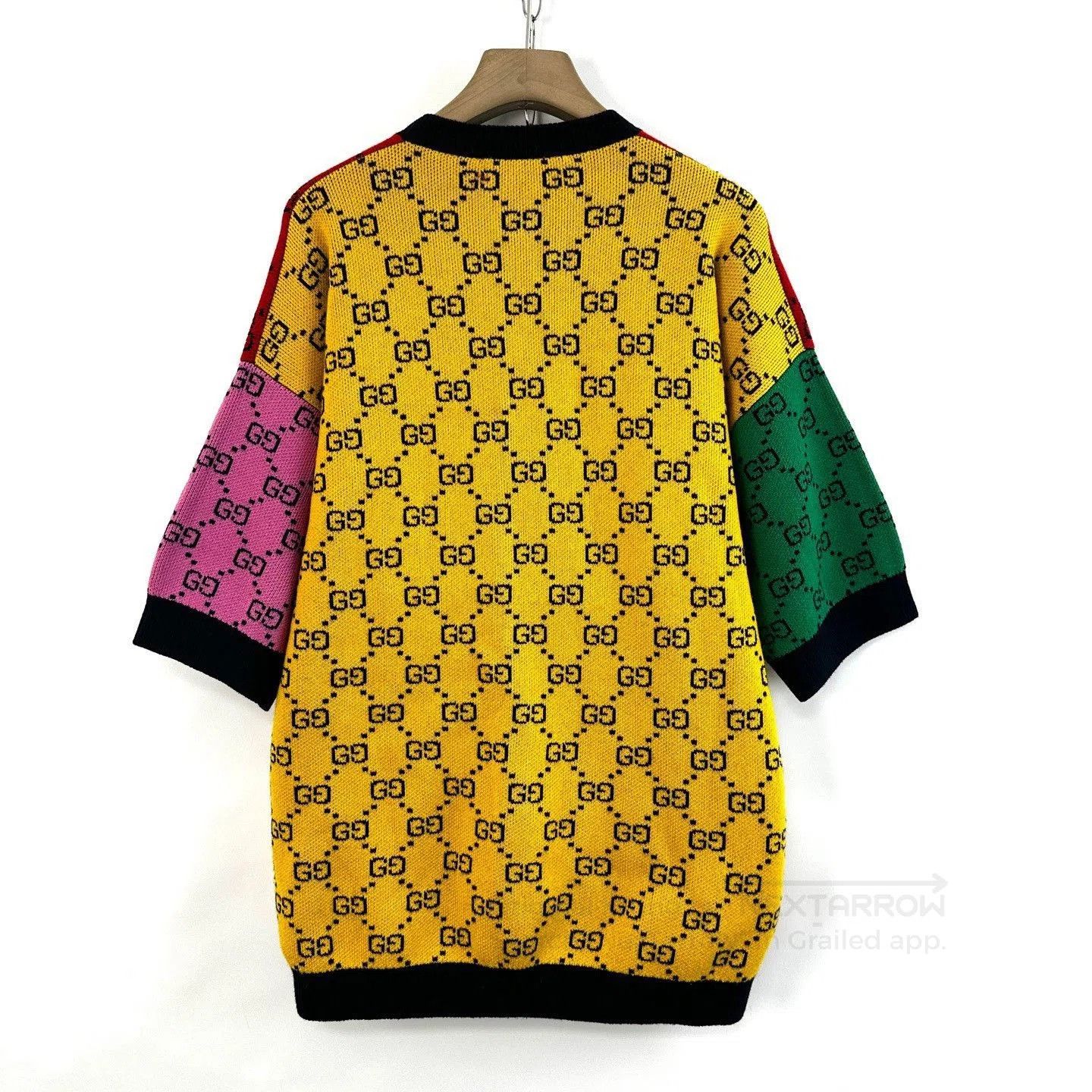 Gucci Gucci GG All-Over Print Short-Sleeve Knit. Size M / US 6-8 / IT 42-44 - 2 Thumbnail