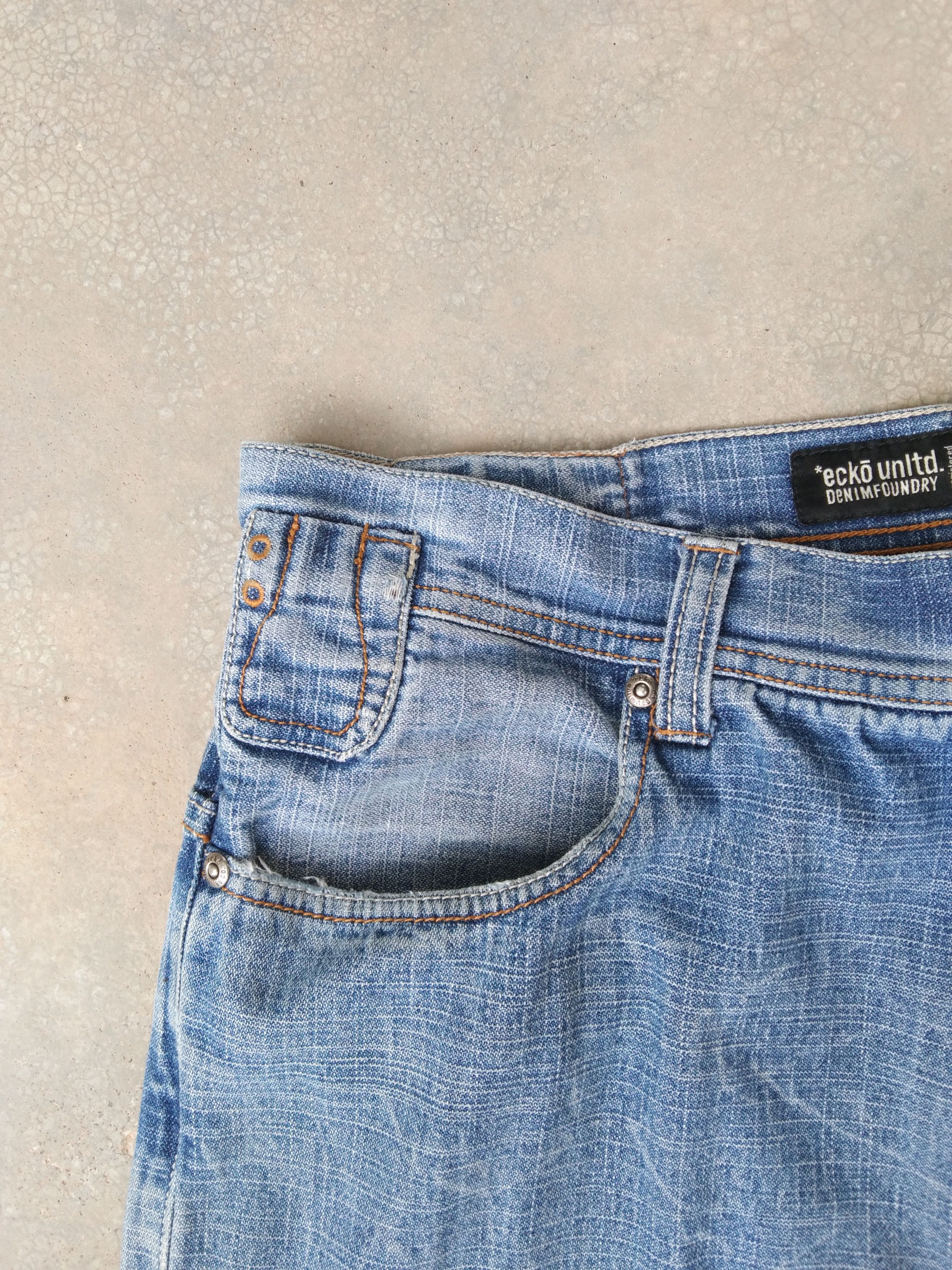 Ecko Unltd. Vintage 5 Pocket Ecko Unltd. Baggy Jeans 36x32 Size US 36 / EU 52 - 6 Thumbnail