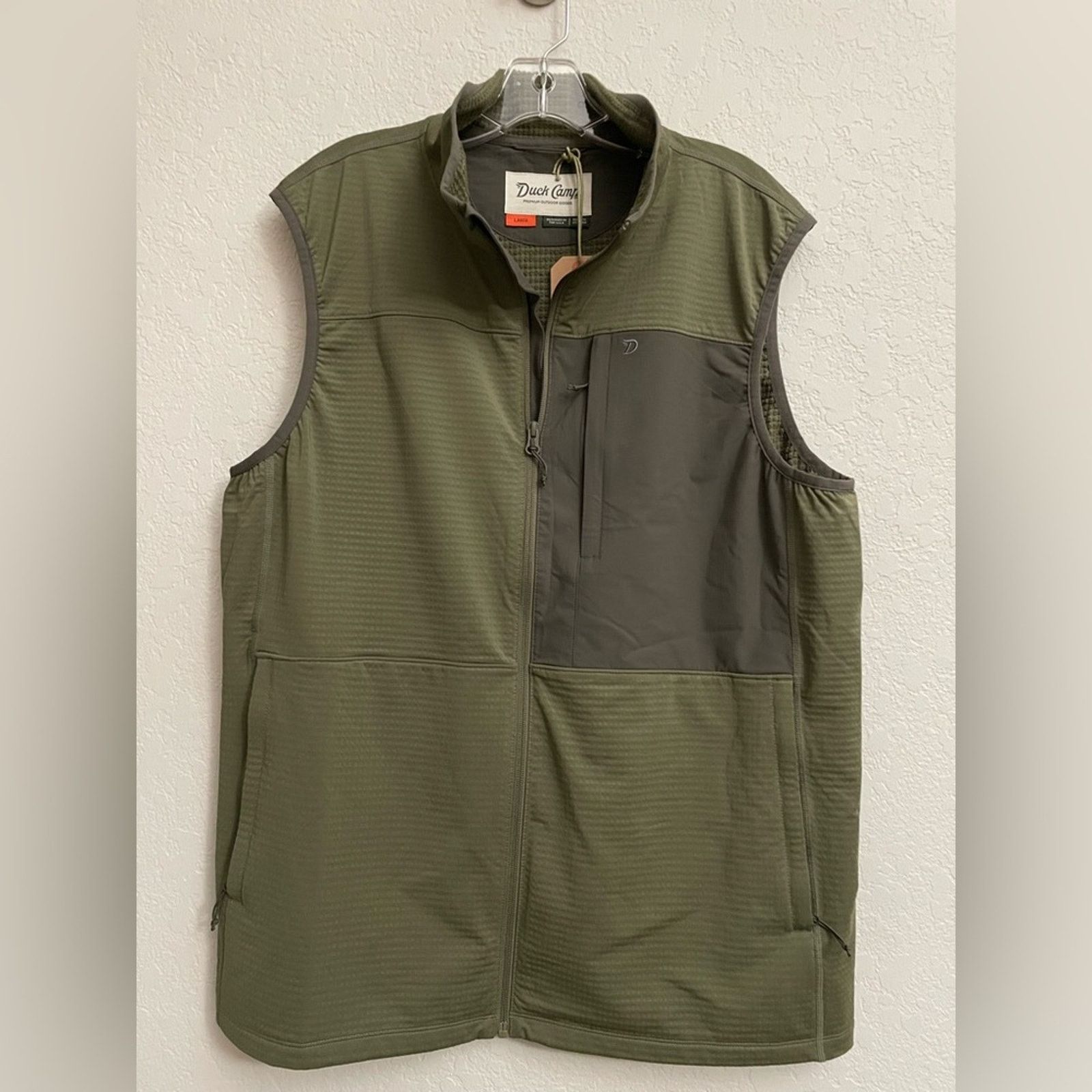 Other Duck Camp Lightweight Grid Tech Vest Green Men Large Size US L / EU 52-54 / 3 - 1 Thumbnail
