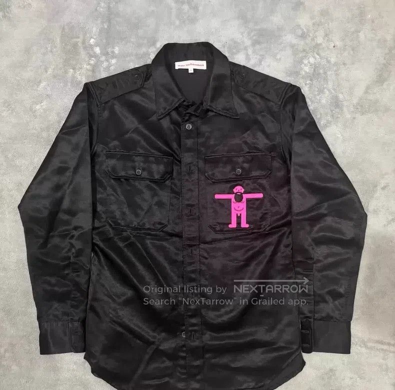 Walter Van Beirendonck Walter Van Beirendonck Showstopper Embroidered Shirt Size US S / EU 44-46 / 1 - 1 Thumbnail