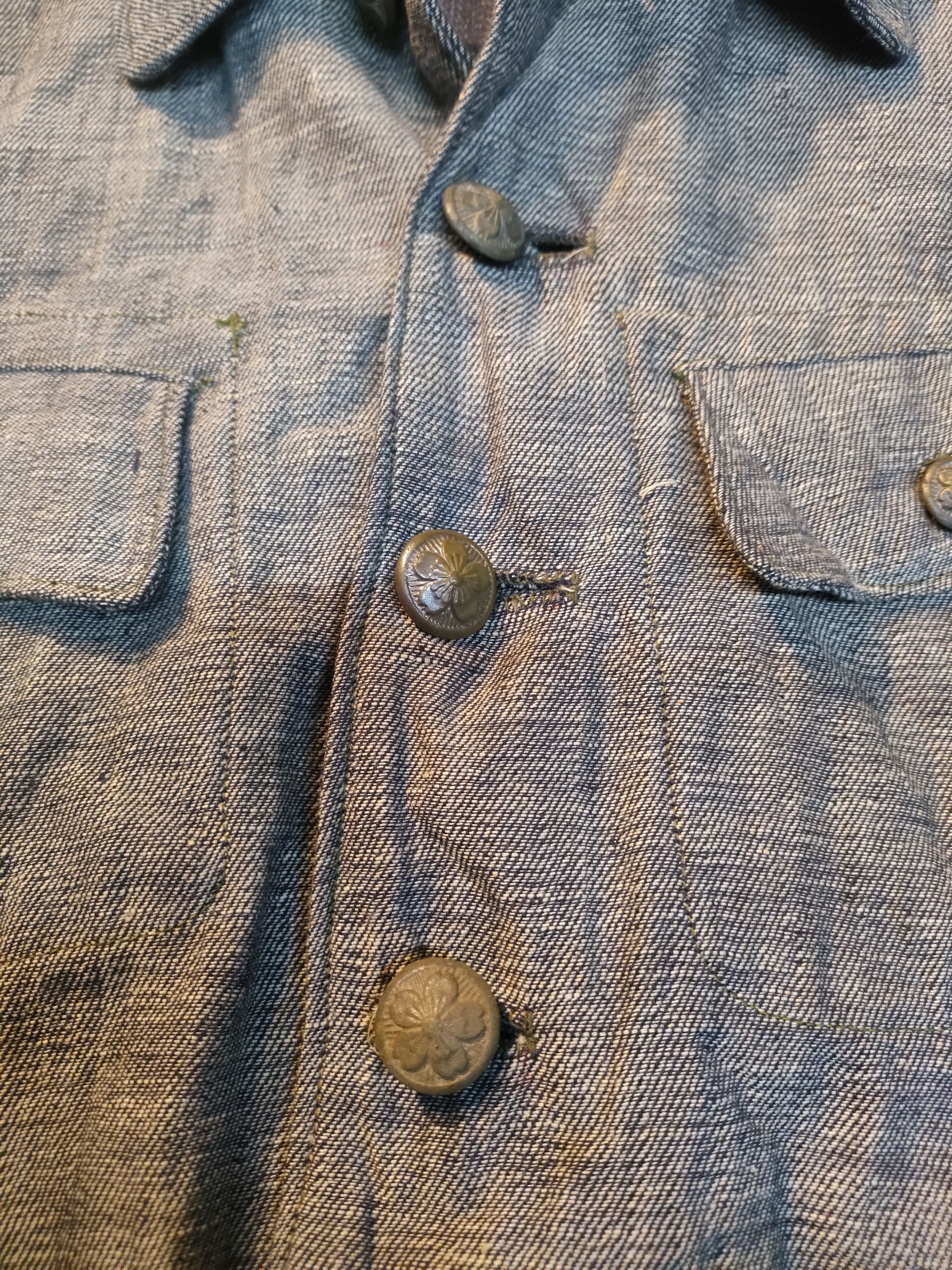 Vintage Vintage Salt & Pepper Denim Japan Uniform School Size US S / EU 44-46 / 1 - 8 Thumbnail