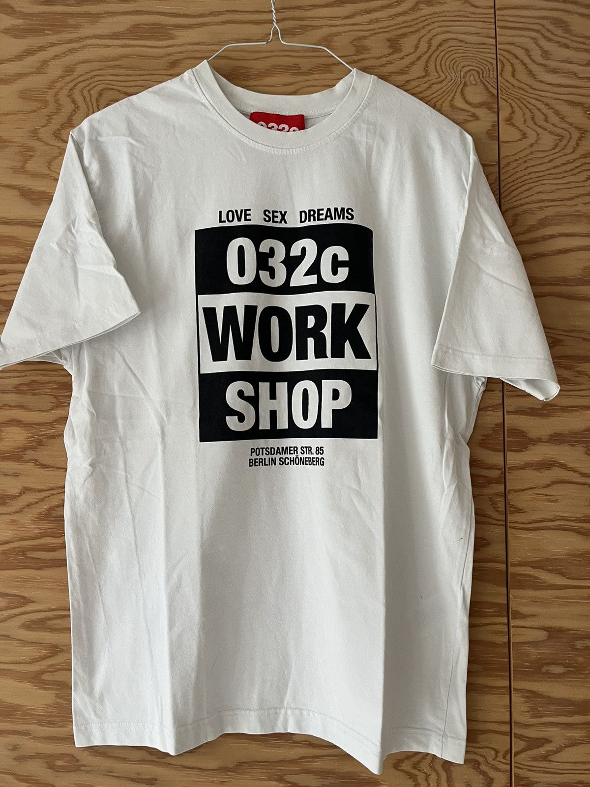 032c 032c white LOVE SEX DREAMS tshirt Size US M / EU 48-50 / 2 - 1 Thumbnail