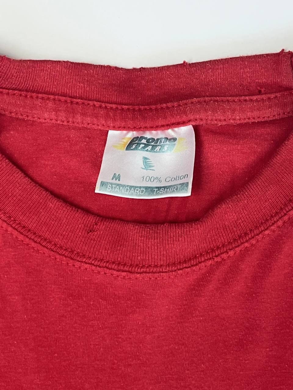 Vintage Vintage Polska Poland Distressed Trashed Red Tee Size US M / EU 48-50 / 2 - 3 Thumbnail