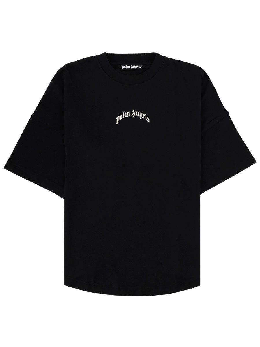 Palm Angels PALM ANGELS T-SHIRT IN COTONE - BLACK Size US L / EU 52-54 / 3 - 1 Thumbnail