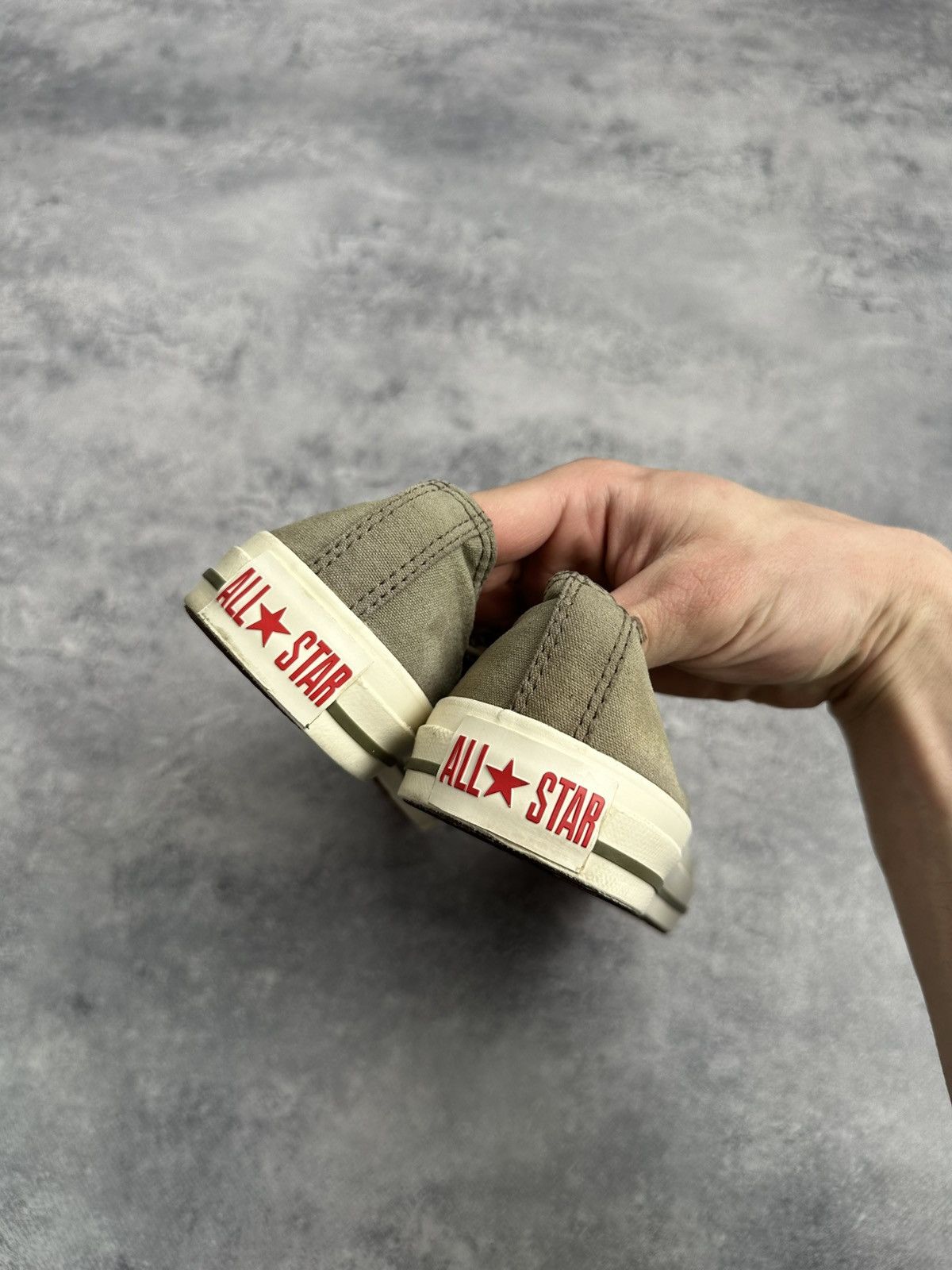 Converse × John Varvatos 🚨Rare Converse John Varvatos Low Top Sneakers Green Shoes Size US 7 / EU 40 - 11 Thumbnail