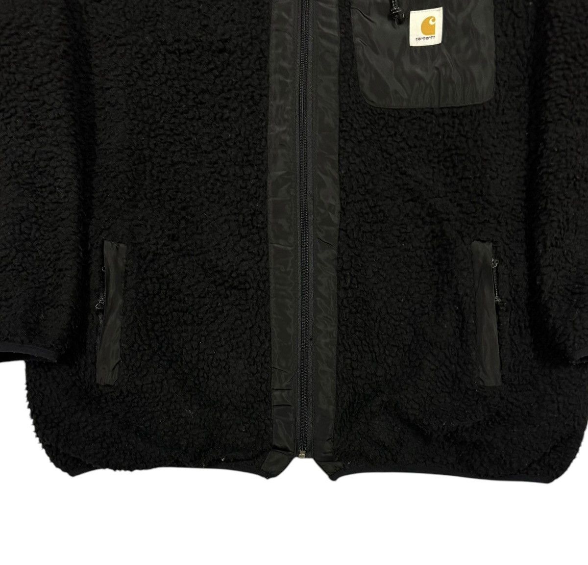Carhartt Carhartt Wip Prentis Liner Black Jacket/Sherpa Fleece#20 Size US L / EU 52-54 / 3 - 12 Thumbnail