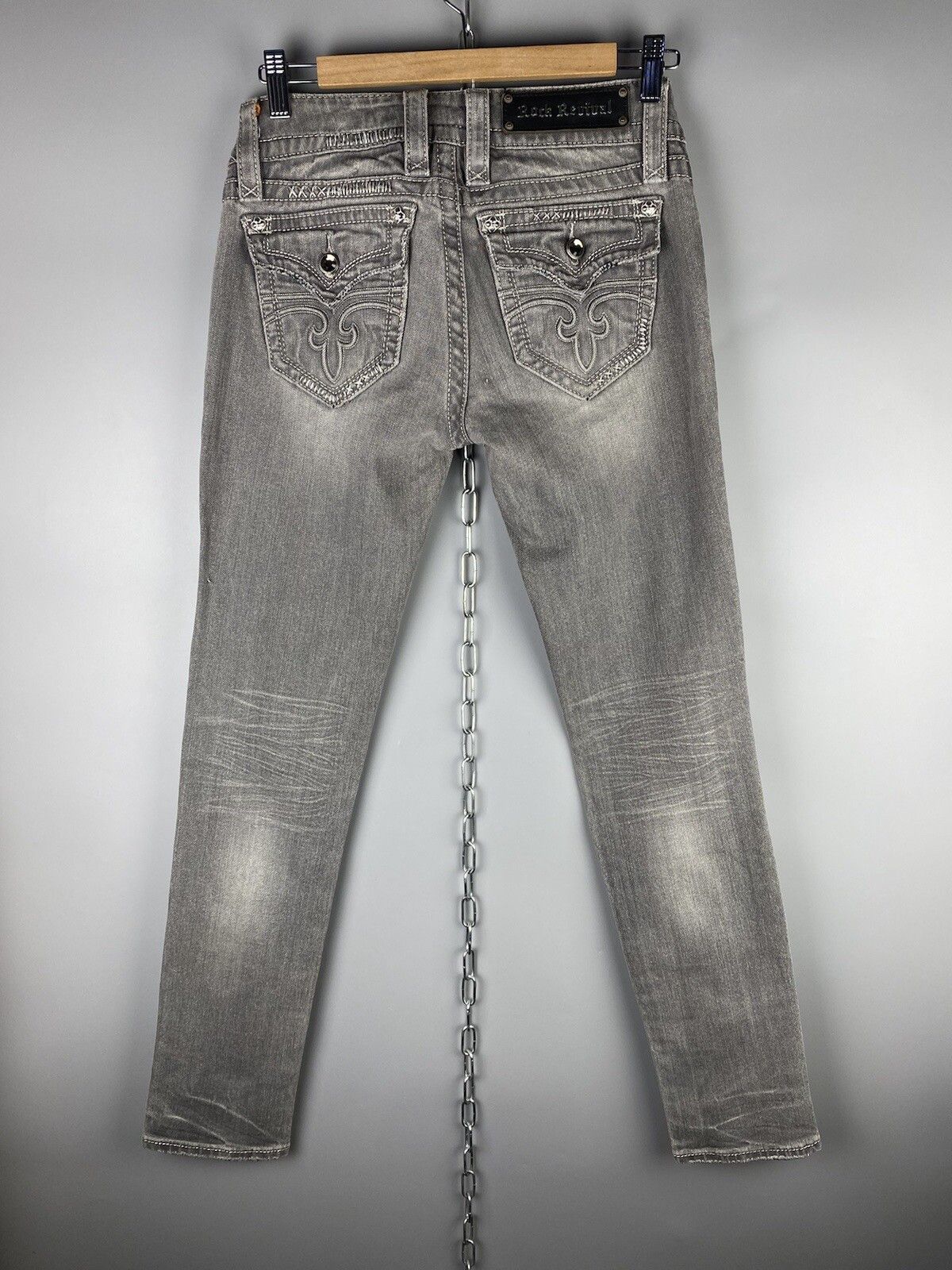 Rock Revival Rock Revival Womens Skinny Denim Jeans Pants Size 27" / US 4 / IT 40 - 1 Thumbnail