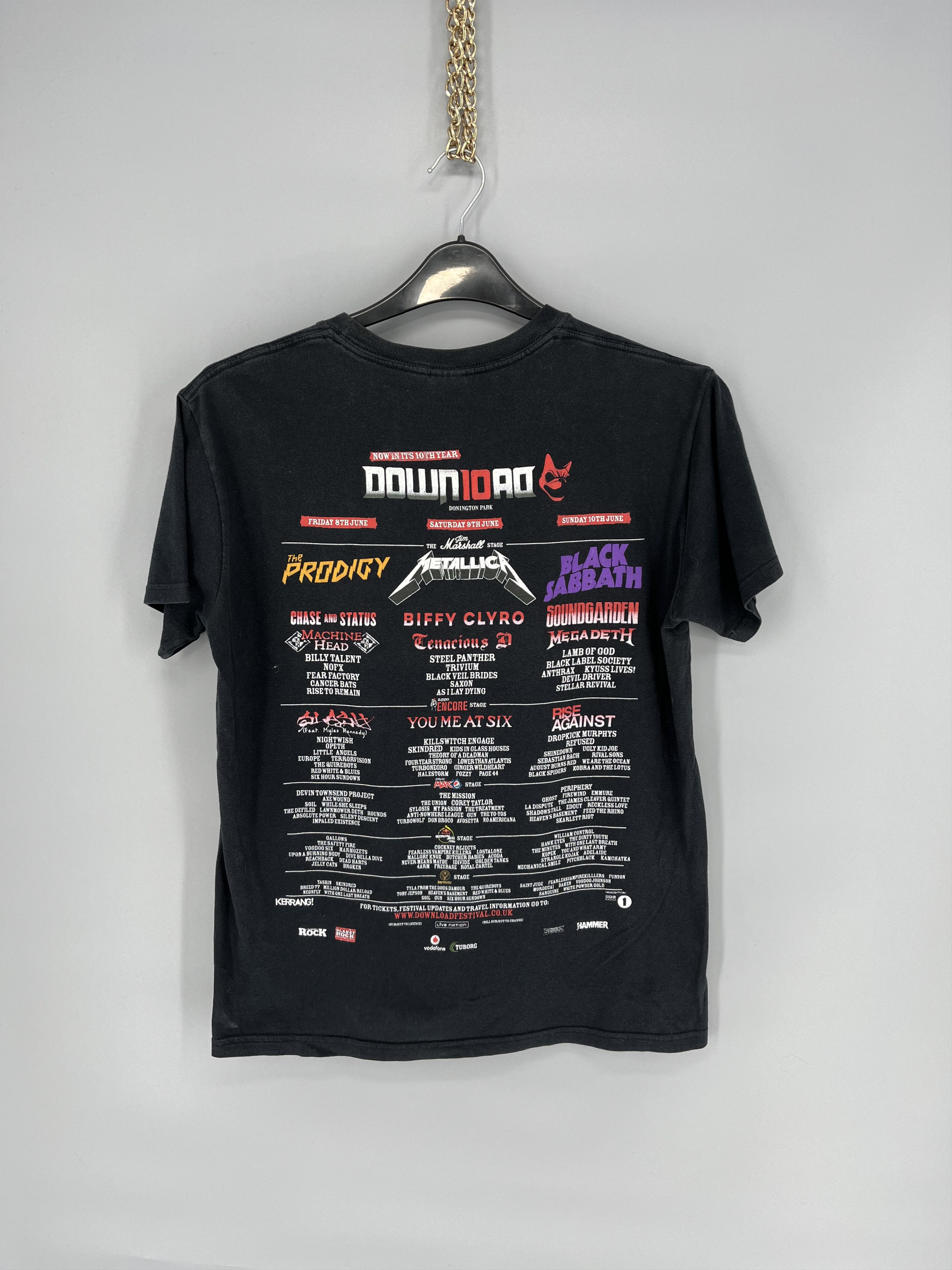 Metallica Download Band Tees Tour Tee Size US M / EU 48-50 / 2 - 9 Thumbnail