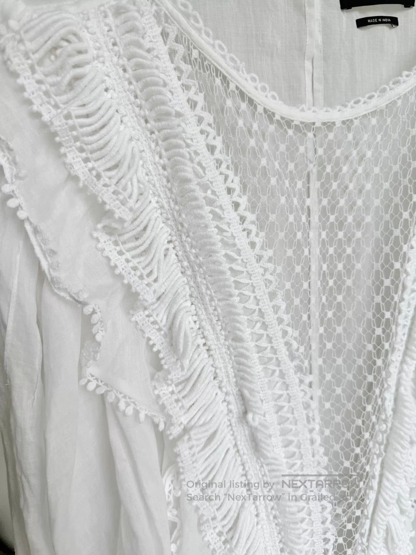 Isabel Marant Isabel Marant White Top. Size XS / US 0-2 / IT 36-38 - 8 Thumbnail