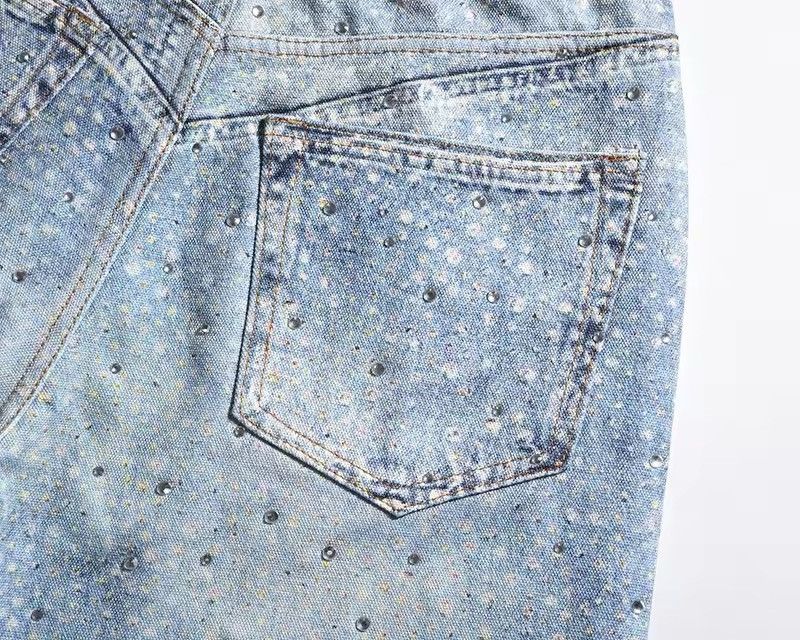 Jean Design High Street Diamond Baggy Retro Pants Jeans Size US 32 / EU 48 - 12 Thumbnail